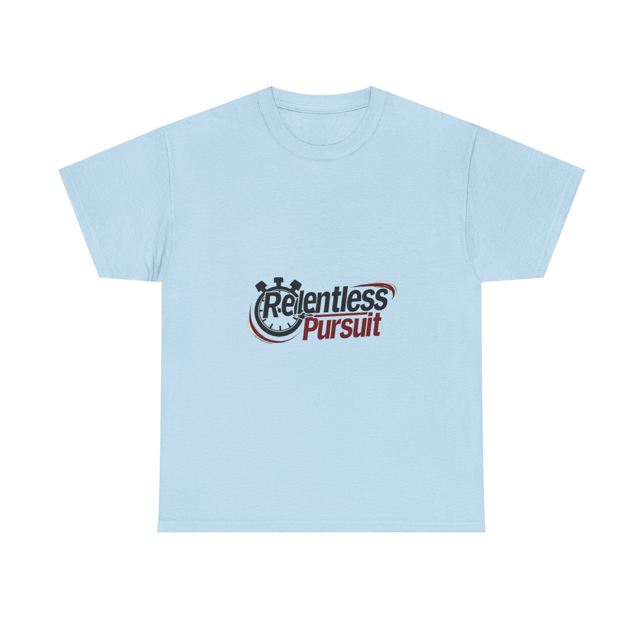 Relentless Pursuit Graphic Motivational Stopwatch Design T-Shirt