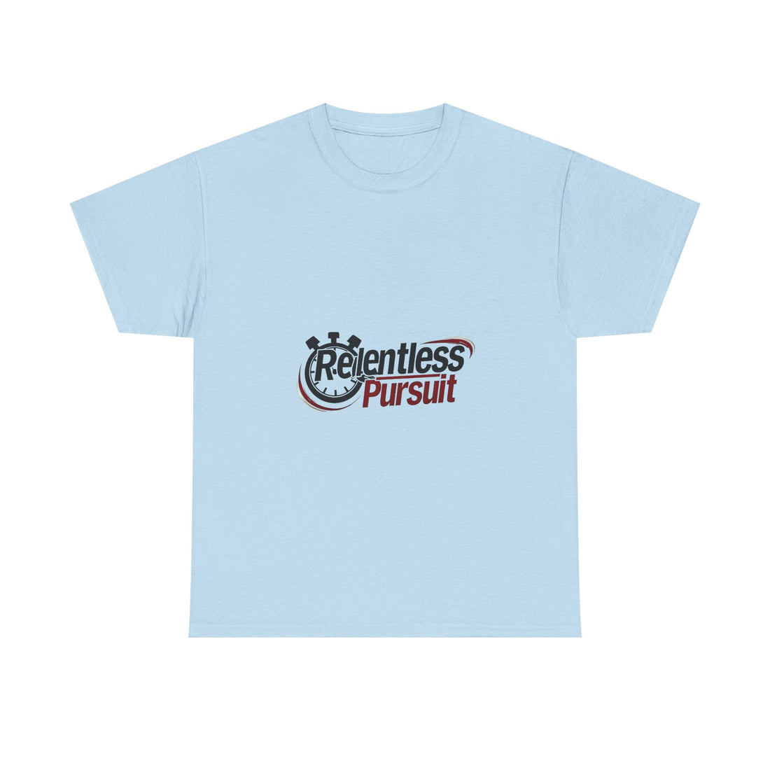 Relentless Pursuit Graphic Motivational Stopwatch Design T-Shirt