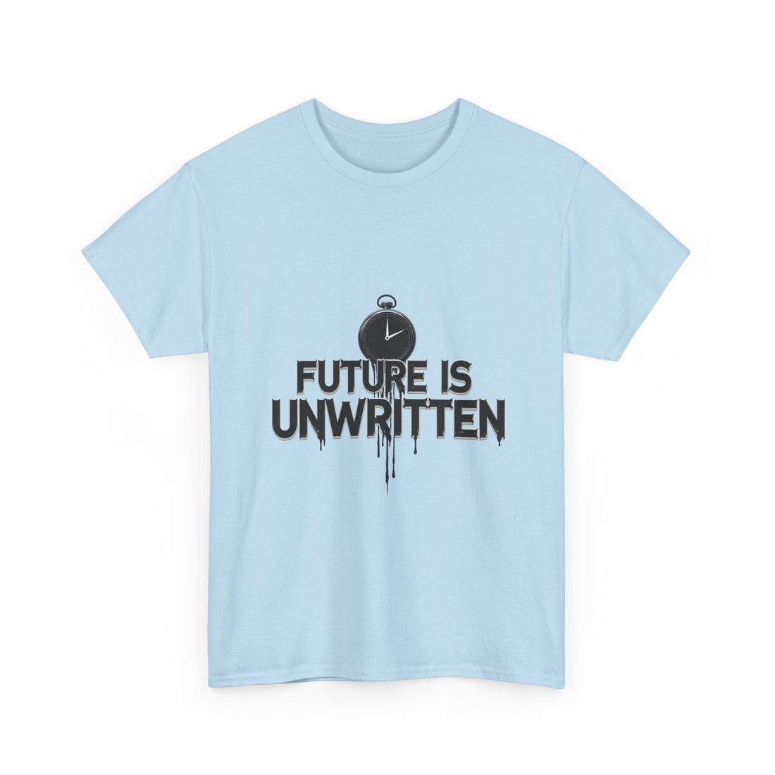 Future Is Unwritten Vintage Pocket Watch Graphic T-Shirt