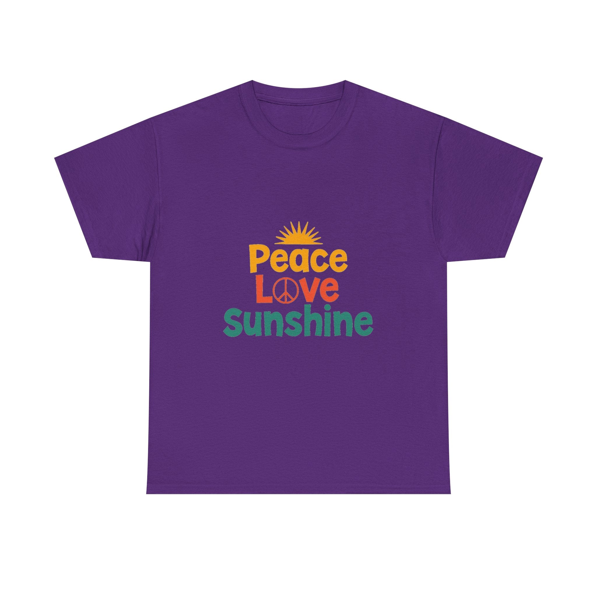 'Peace Love Sunshine' T‑Shirt