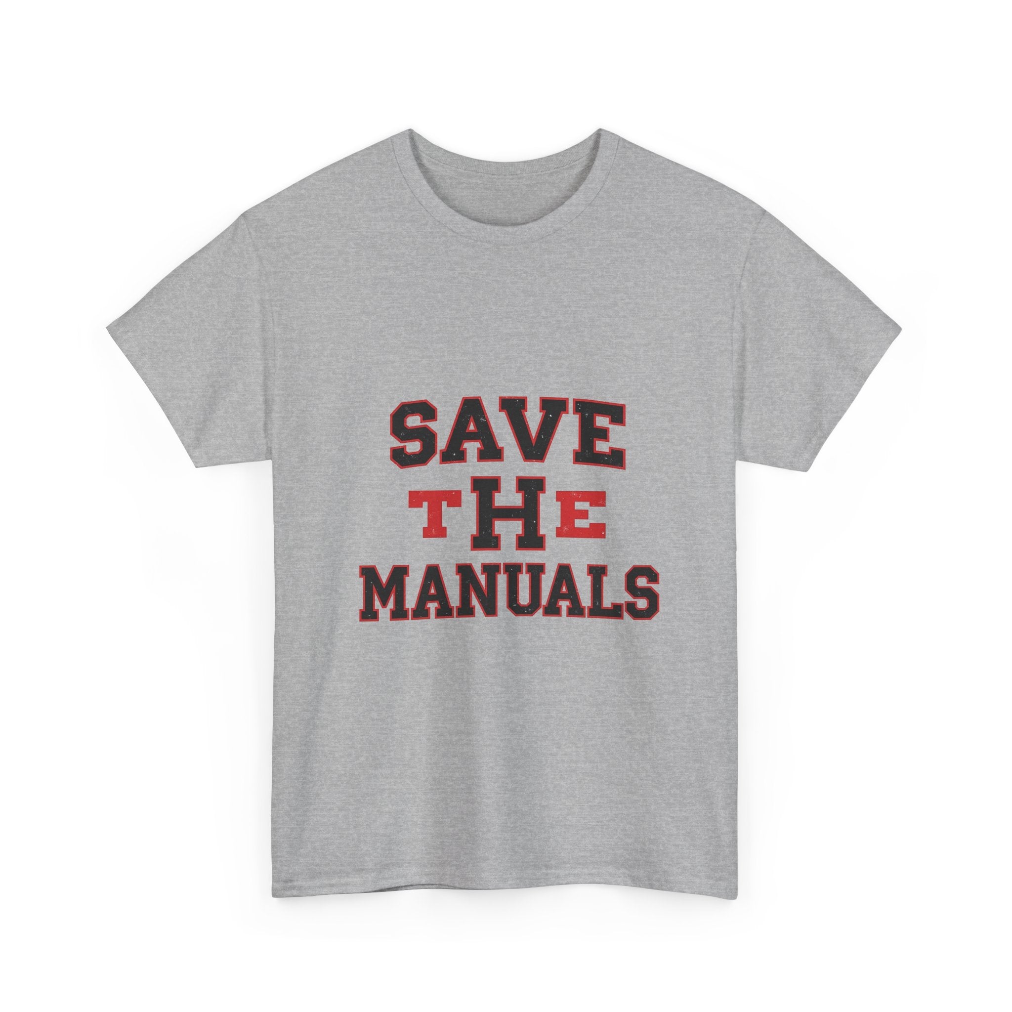 'Save The Manuals' Retro Mechanics Vintage Repair T-Shirt