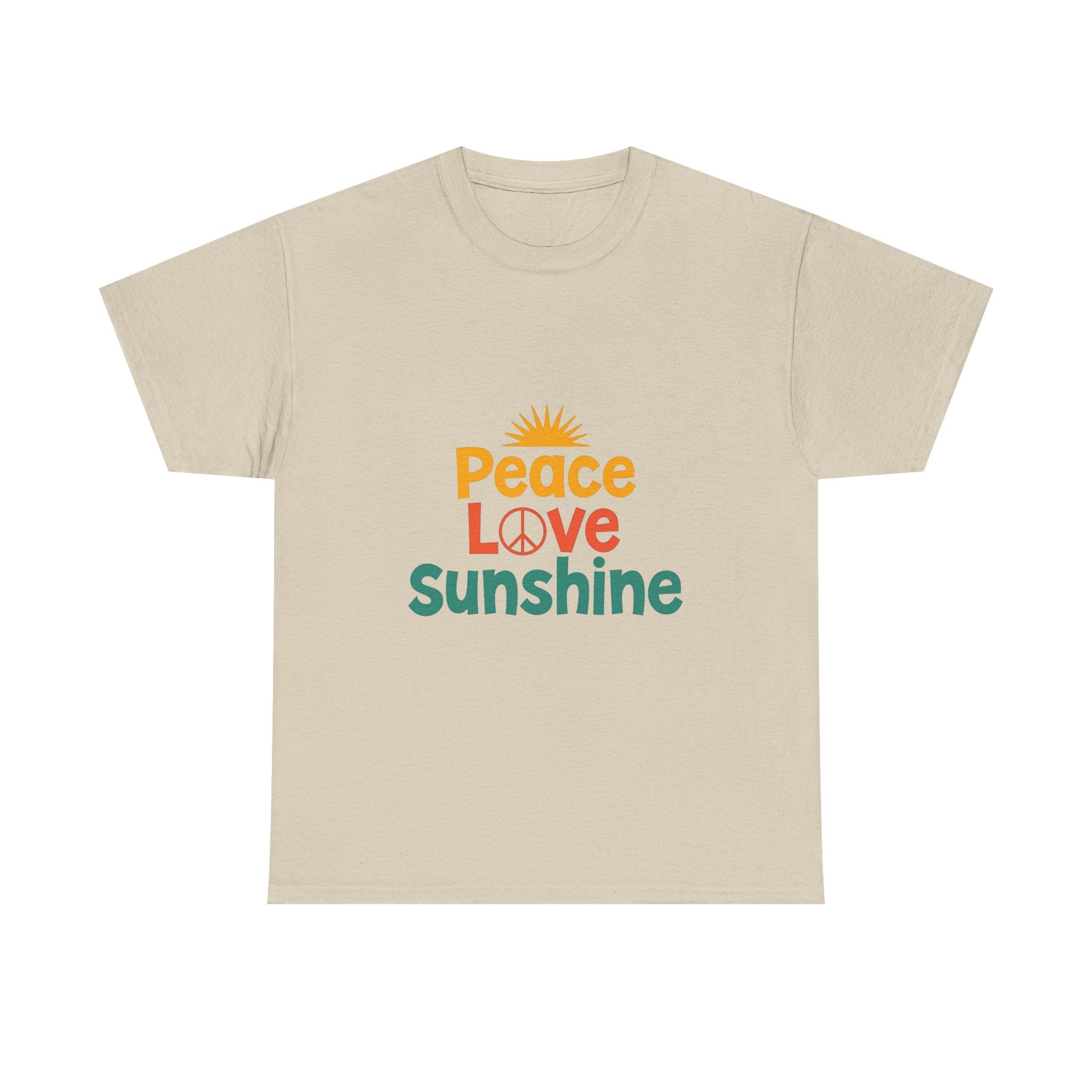 'Peace Love Sunshine' T‑Shirt
