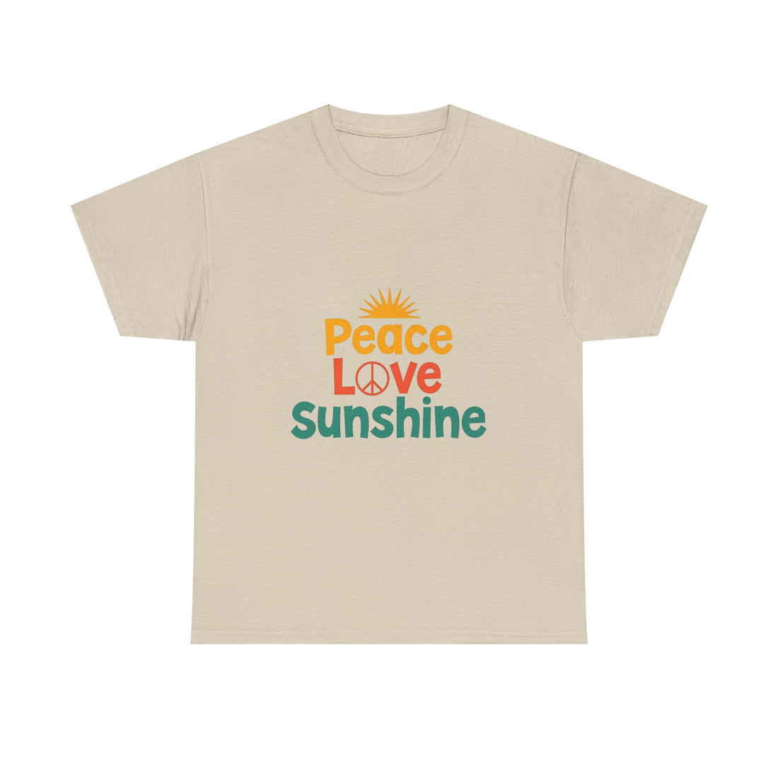 'Peace Love Sunshine' T‑Shirt