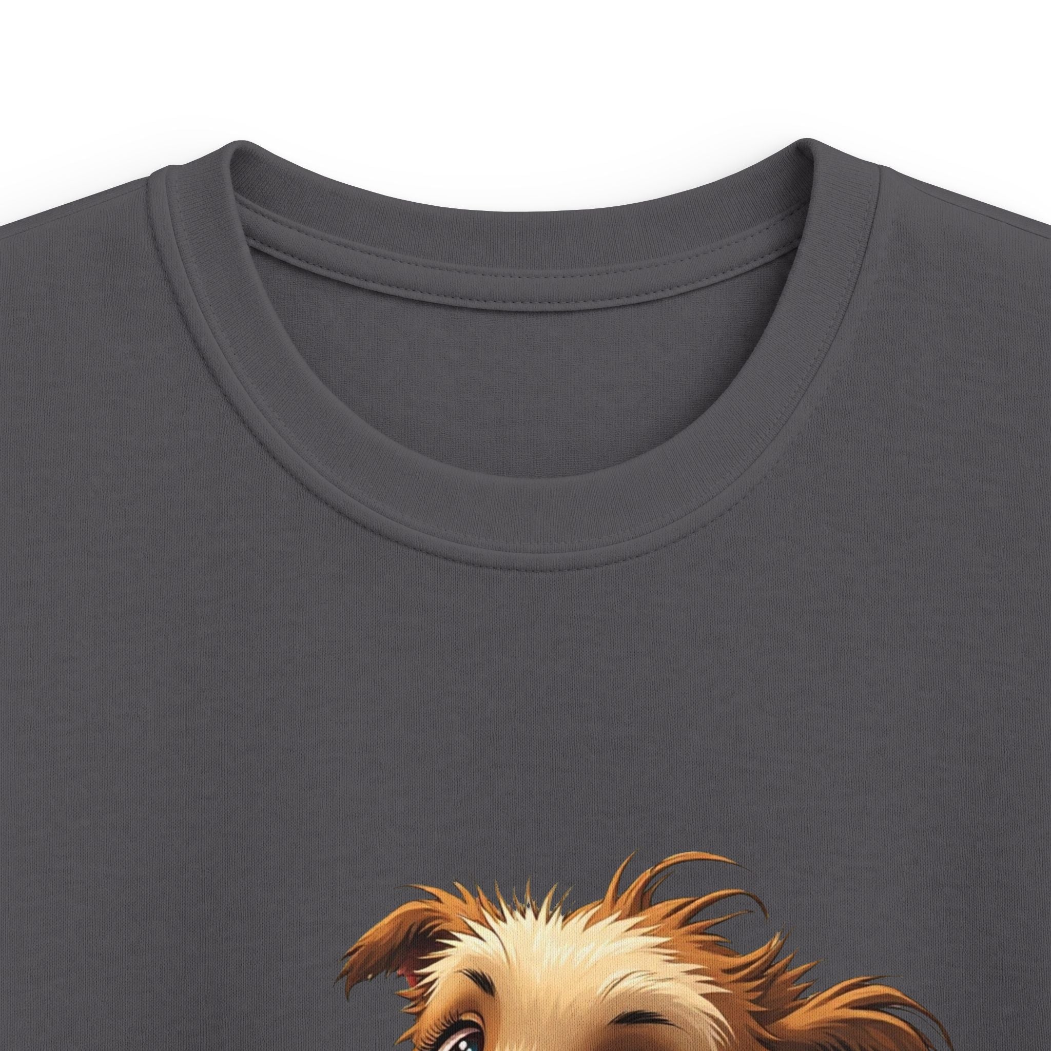 Puppy Graphic Cute Happy Dog Shirt for Children