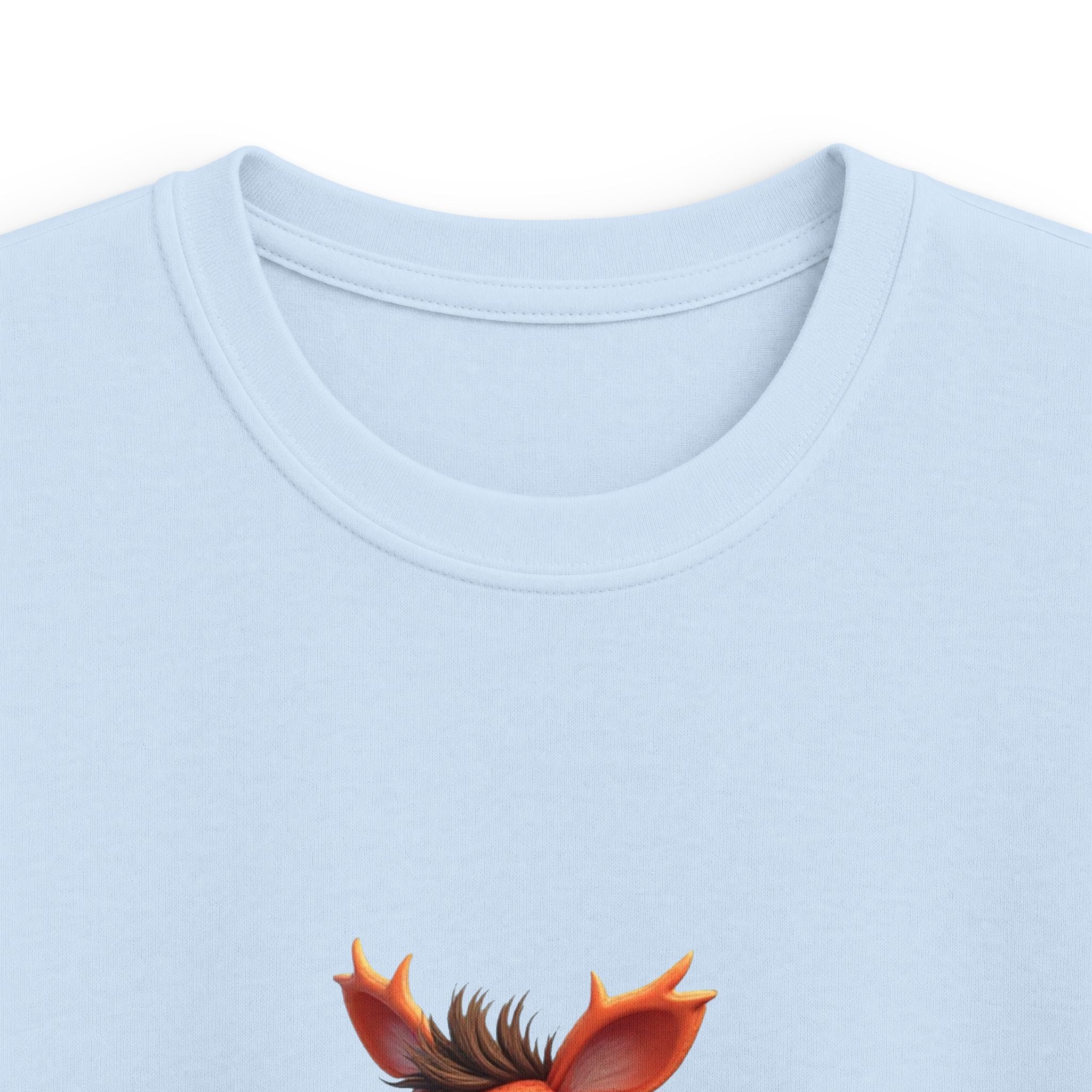 Playful Orange Fantasy Monster Kids Graphic T-Shirt