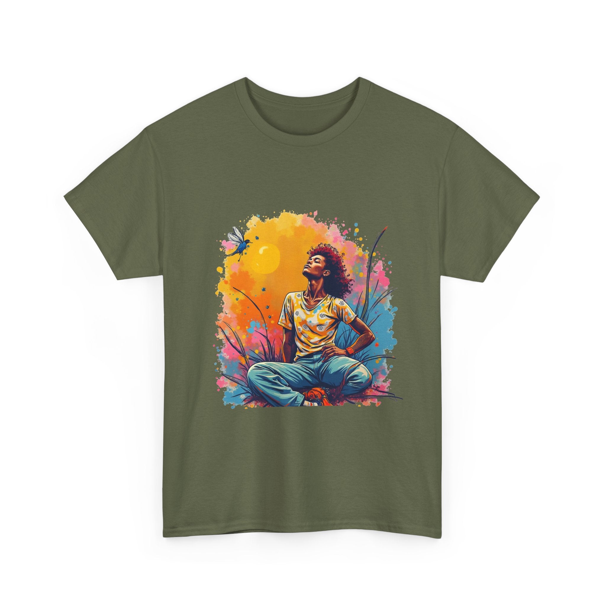 Meditative Afro Vibes T-Shirt
