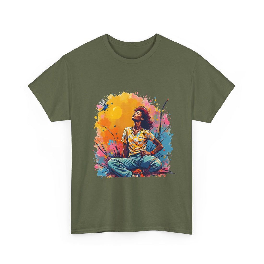 Meditative Afro Vibes T-Shirt