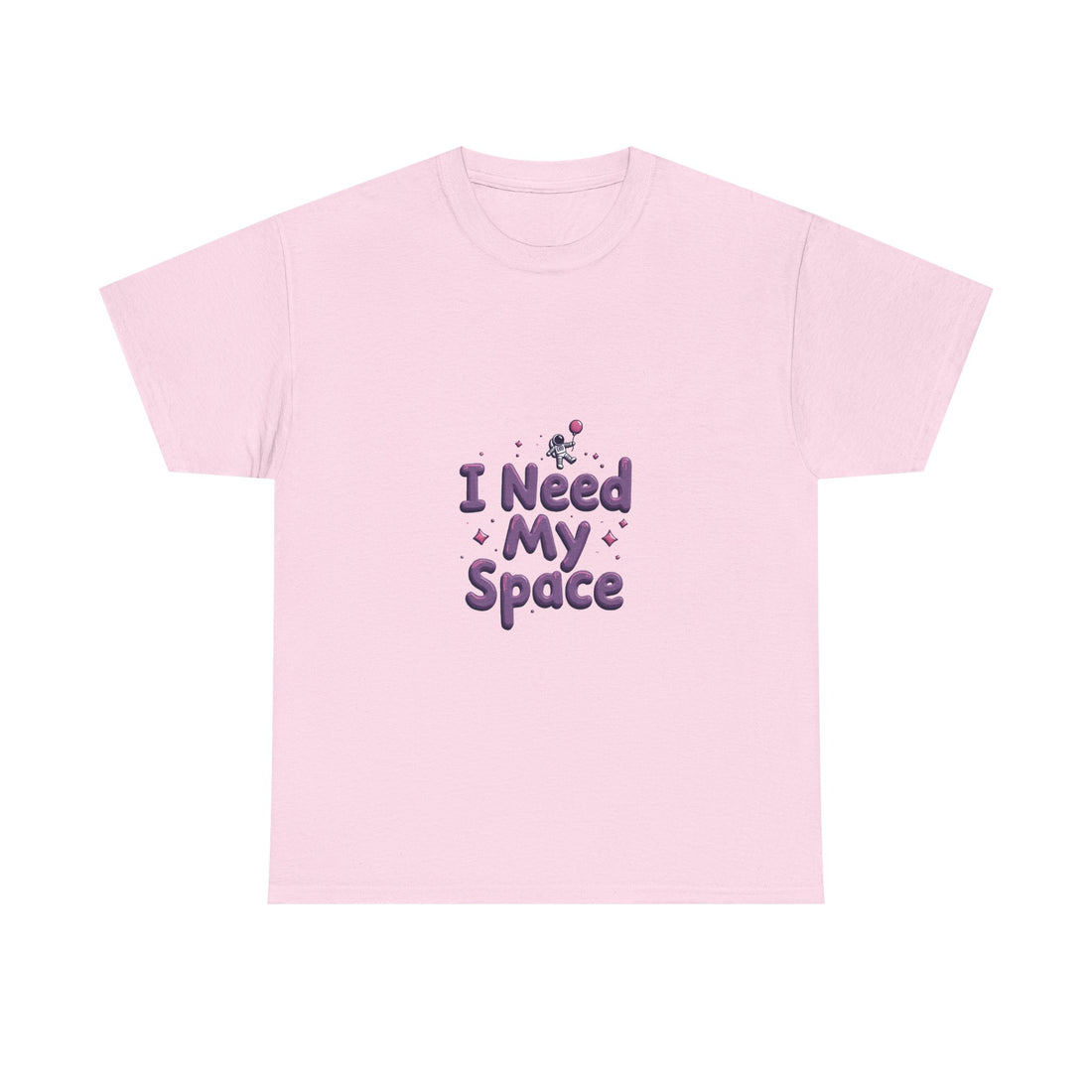 'I Need My Space' Cute Retro Space Graphic T-Shirt