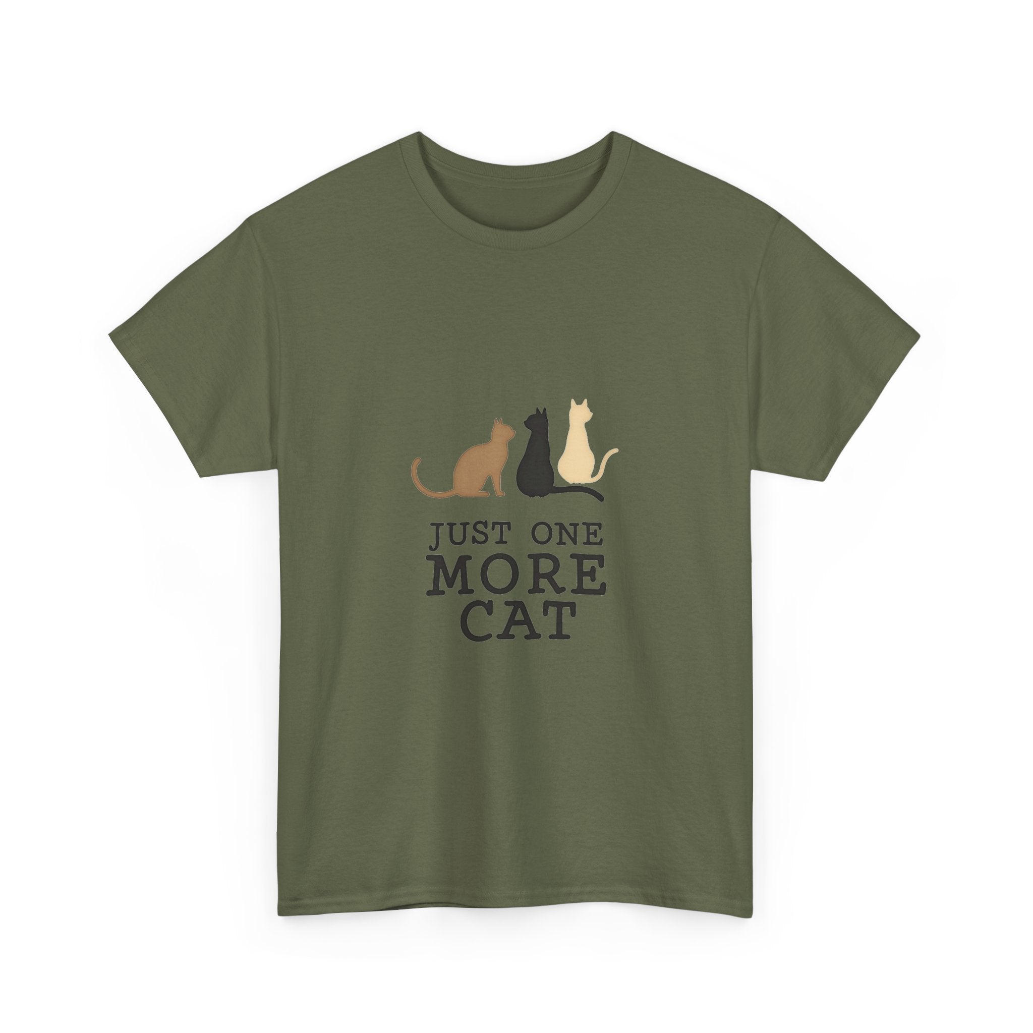 'Just One More Cat' Cute Cat Lover T-Shirt