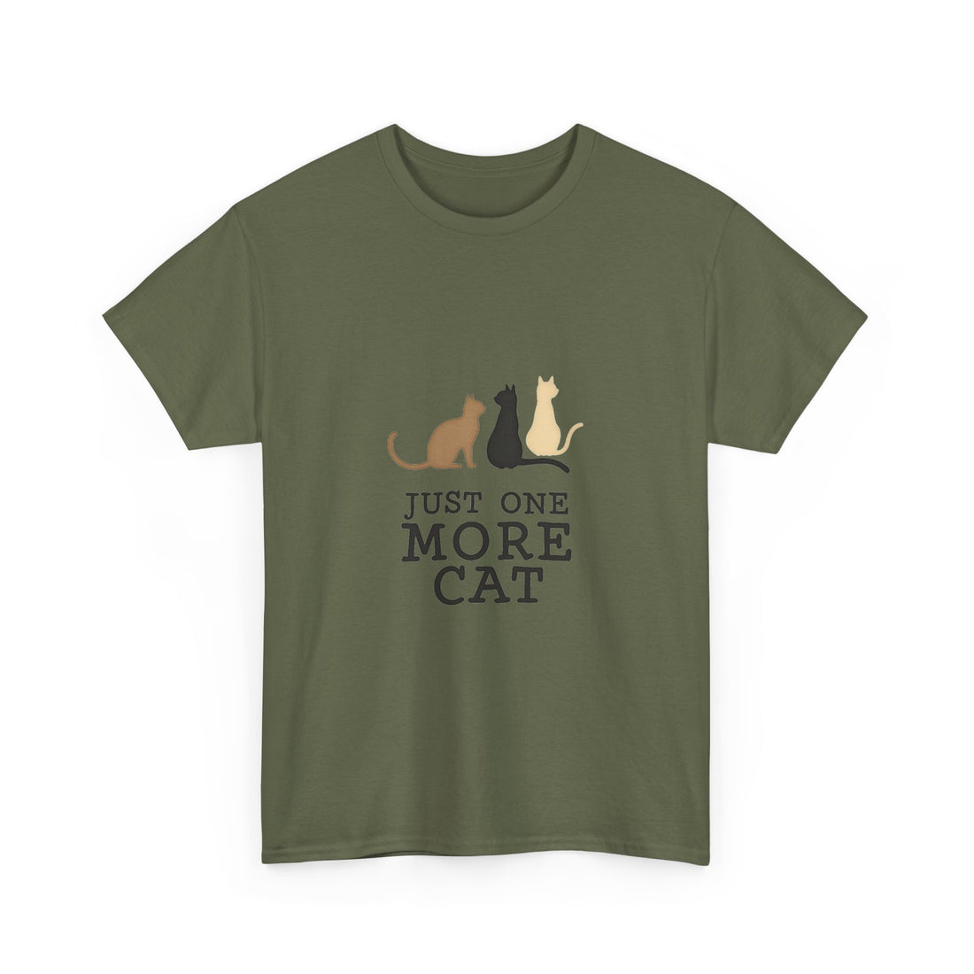 'Just One More Cat' Cute Cat Lover T-Shirt