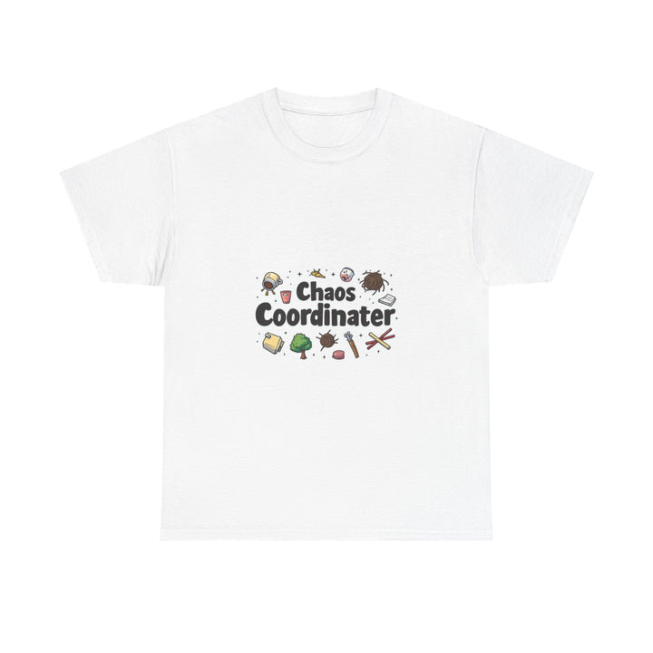 'Chaos Coordinater' Funny RPG Dice & Adventure Icons T-Shirt