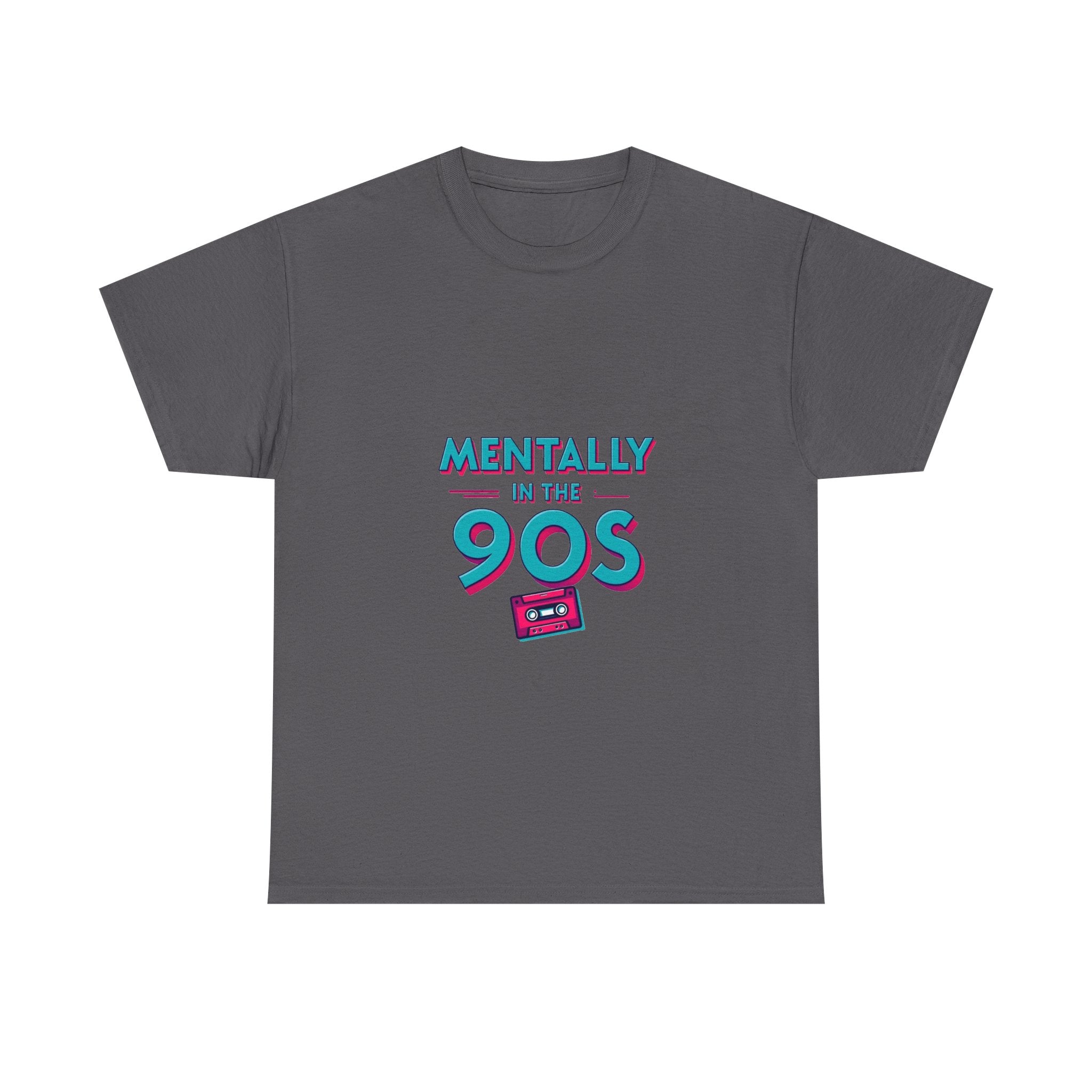 'Mentally in the 90s' Retro Cassette T-Shirt