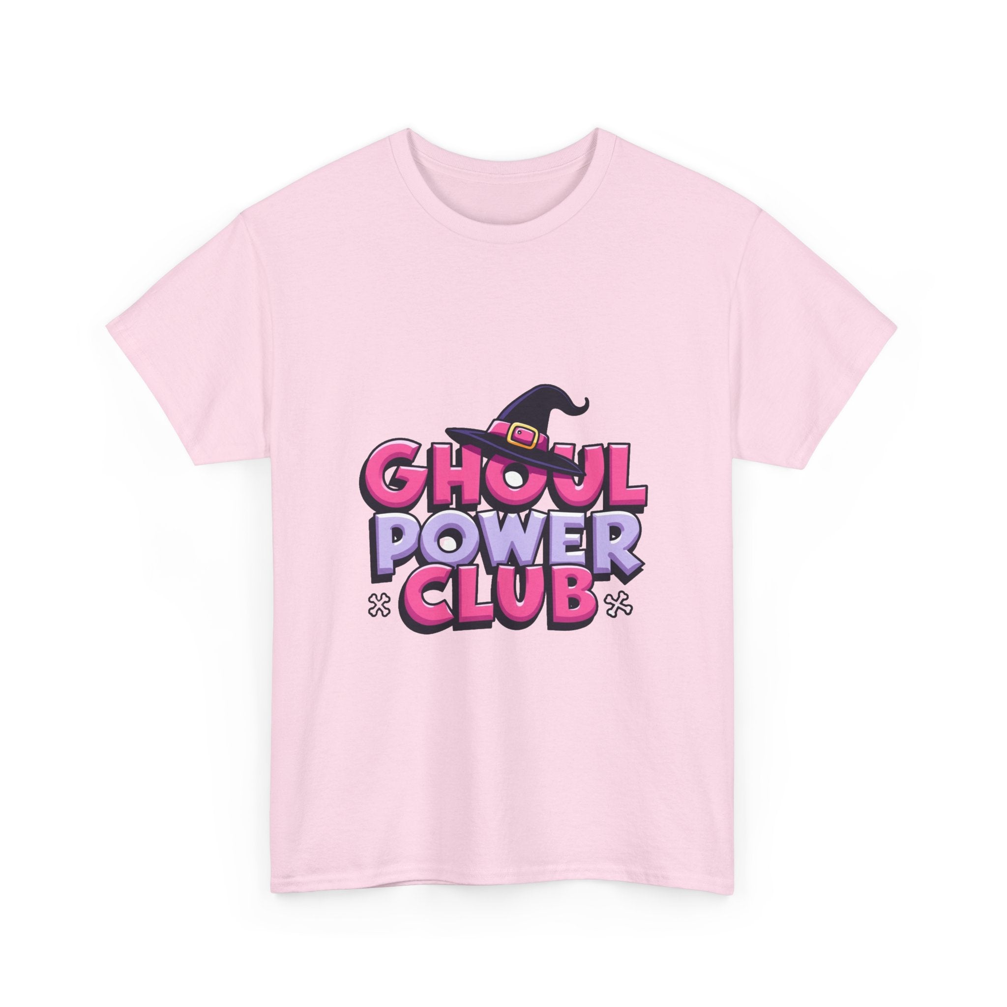 'Ghoul Power Club' Halloween Witch Hat Graphic T-Shirt