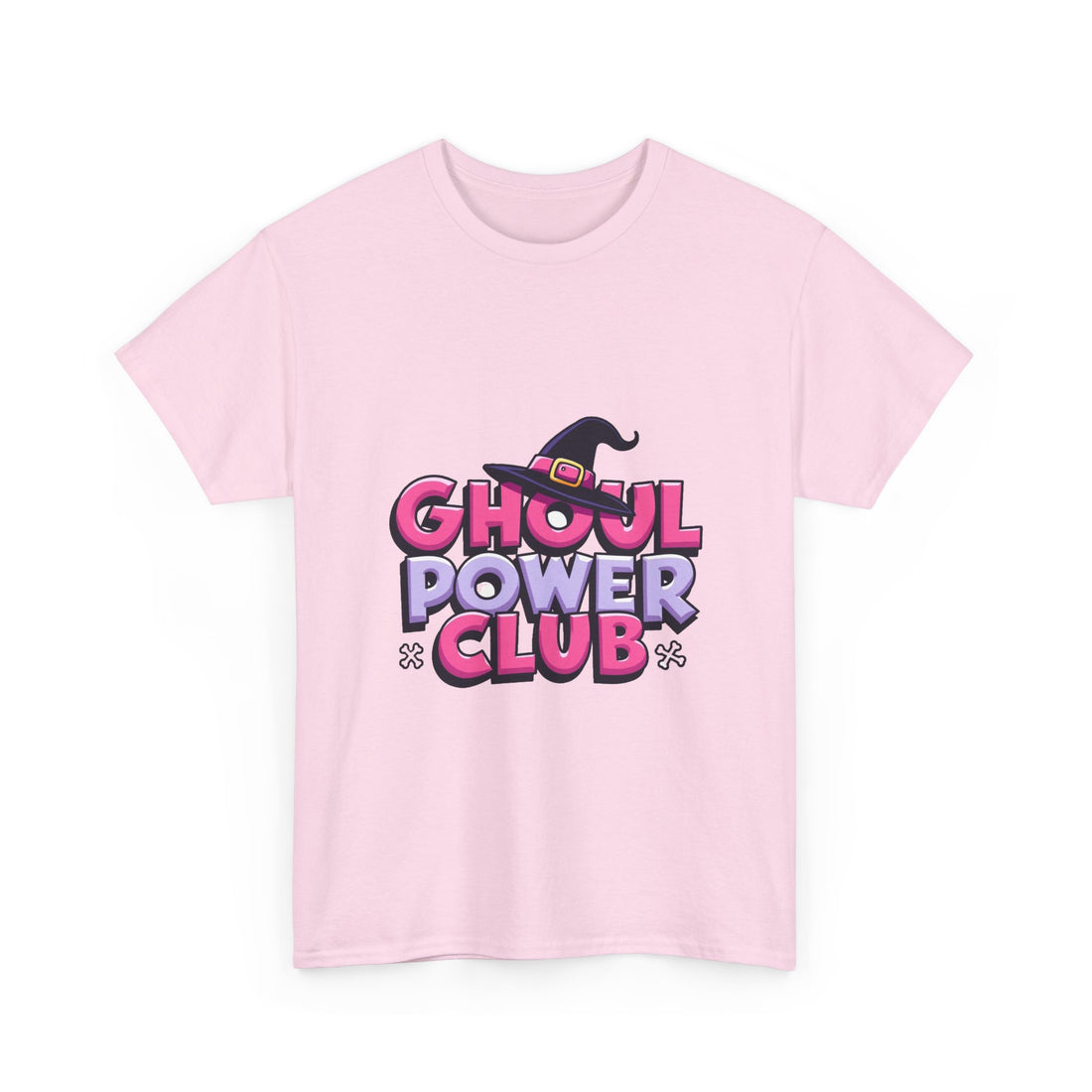 'Ghoul Power Club' Halloween Witch Hat Graphic T-Shirt