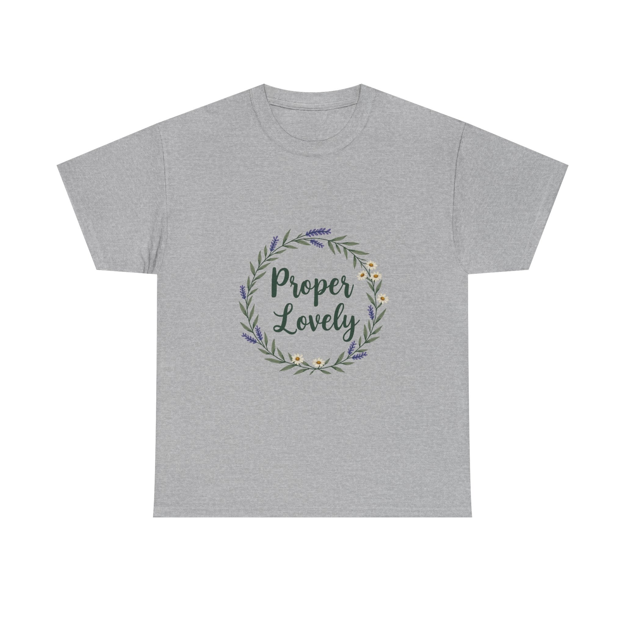 'Proper Lovely' Floral T-Shirt