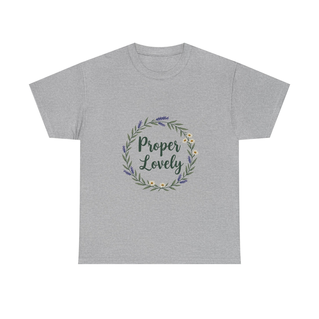 'Proper Lovely' Floral T-Shirt