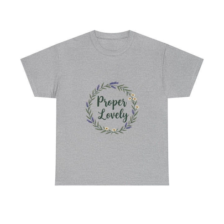 'Proper Lovely' Floral T-Shirt