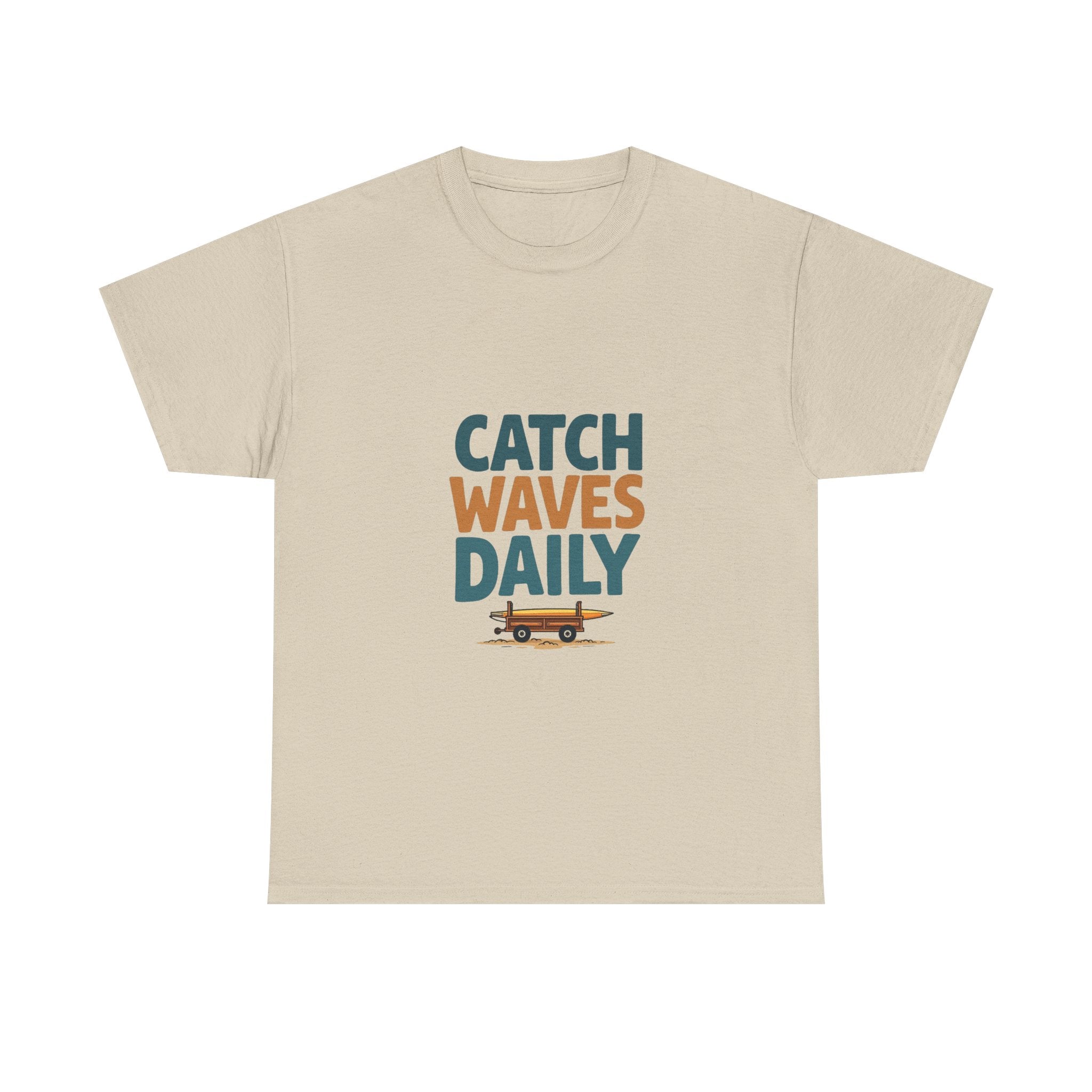 Catch Waves Daily Retro Surf Van T-Shirt