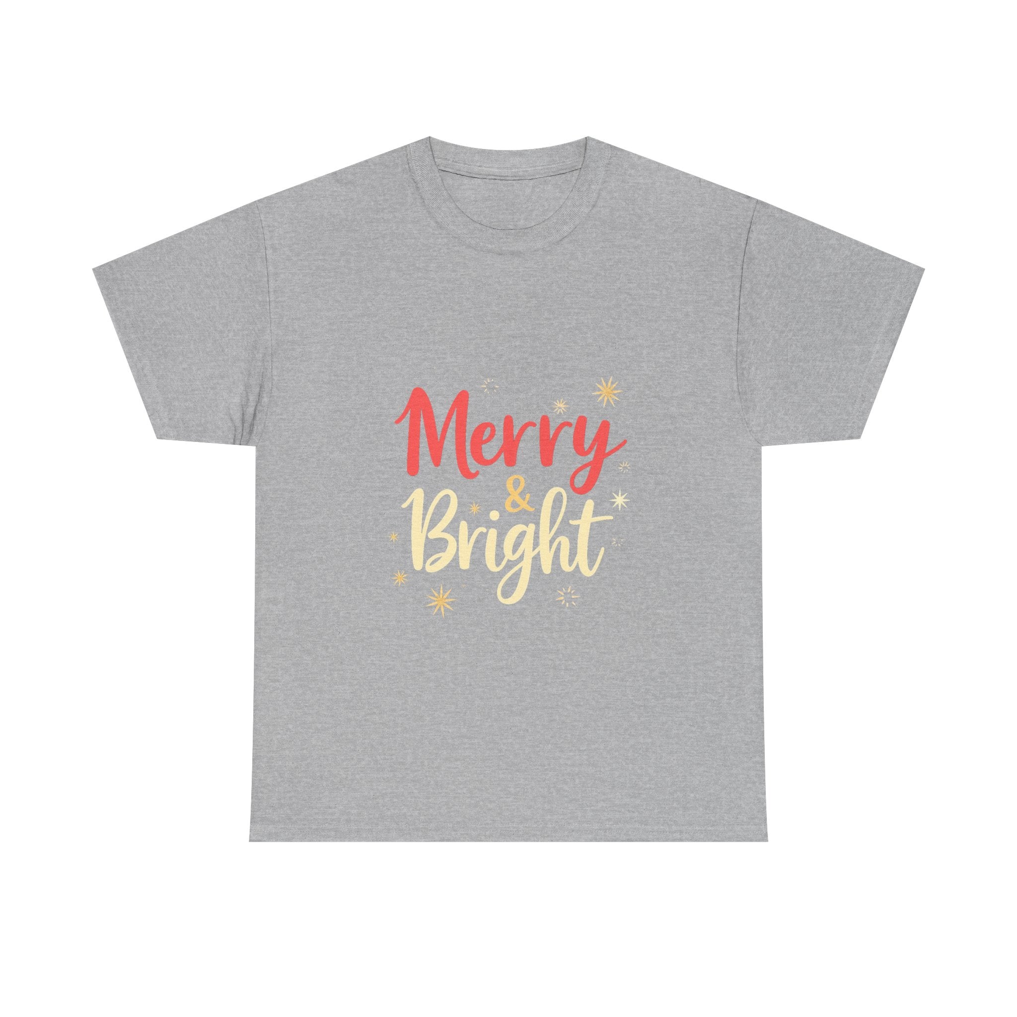 'Merry & Bright' Christmas T-Shirt