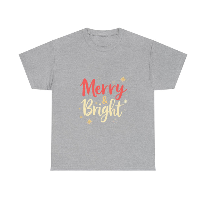 'Merry & Bright' Christmas T-Shirt