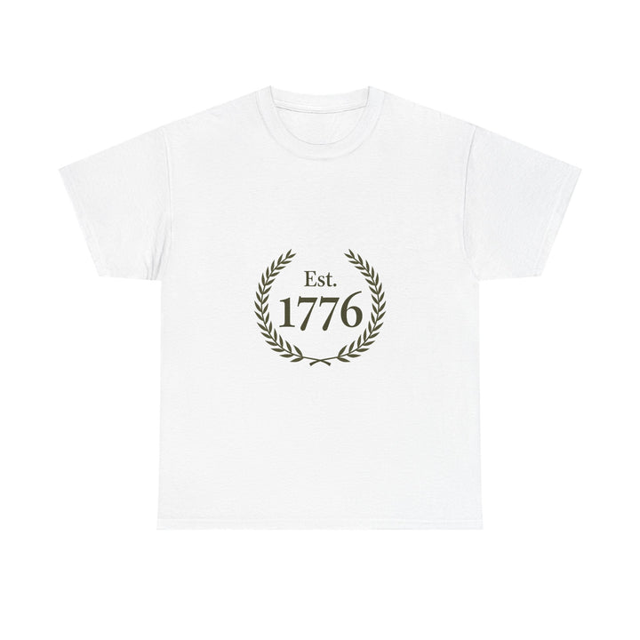 '1776 Est'. Patriotic American History T-Shirt