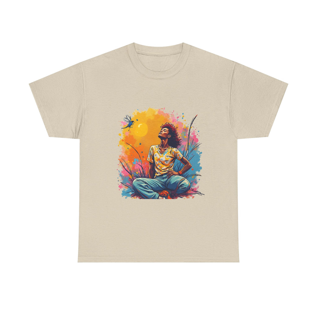 Meditative Afro Vibes T-Shirt