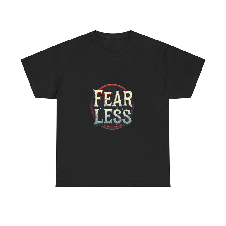 'Fearless Vintage' Graphic Retro Courage Inspirational T-Shirt