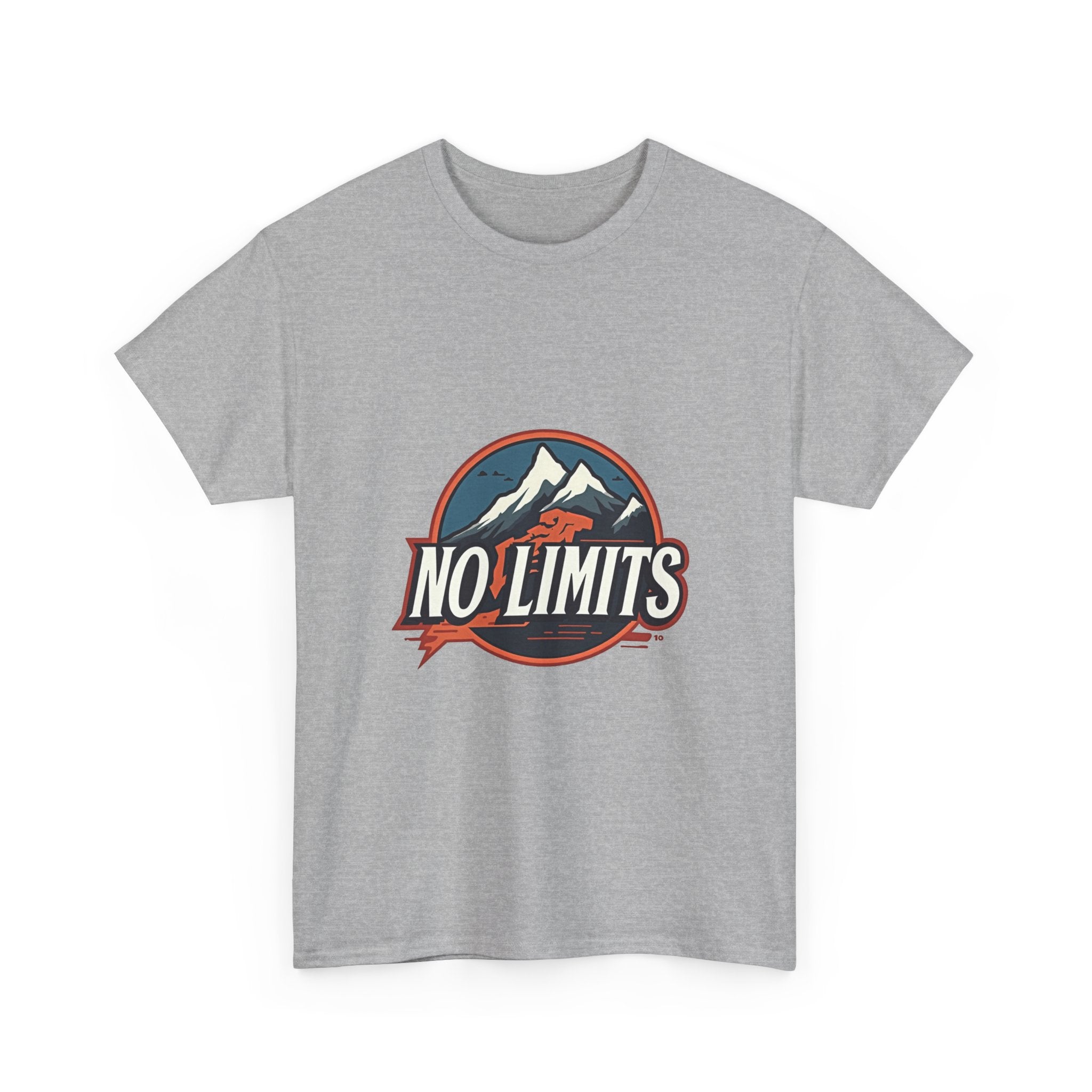'No Limits' Mountain Adventure Graphic T-Shirt