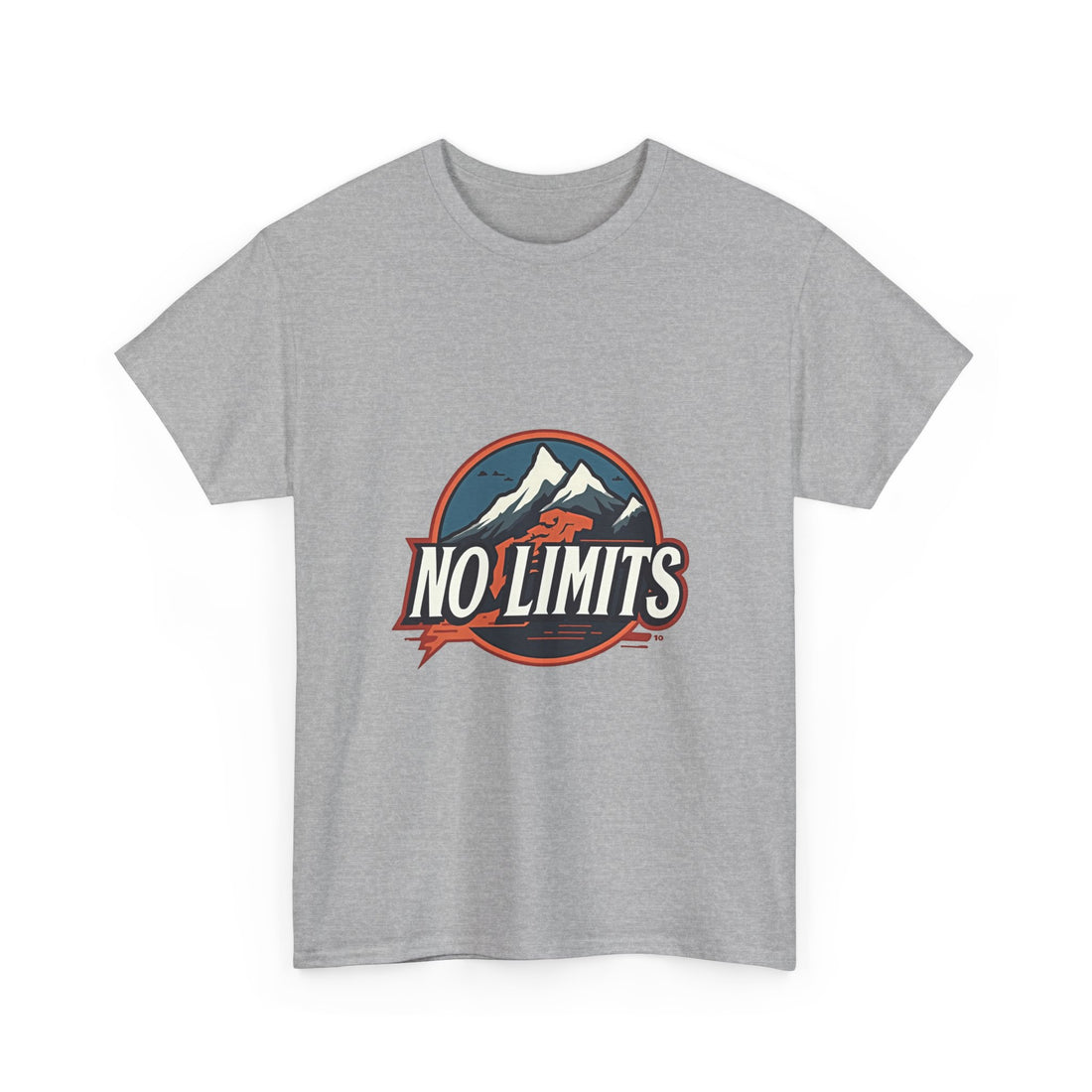 'No Limits' Mountain Adventure Graphic T-Shirt