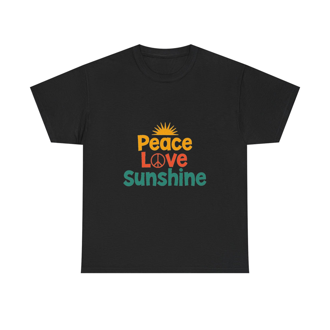 'Peace Love Sunshine' T‑Shirt