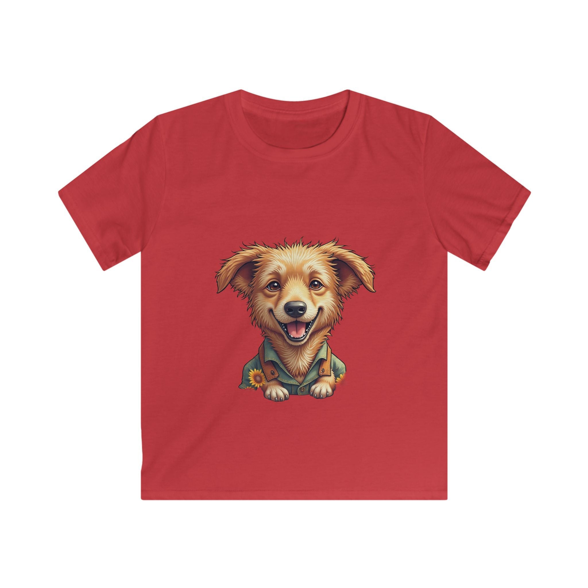 Happy Puppy Graphic T-Shirt for Children