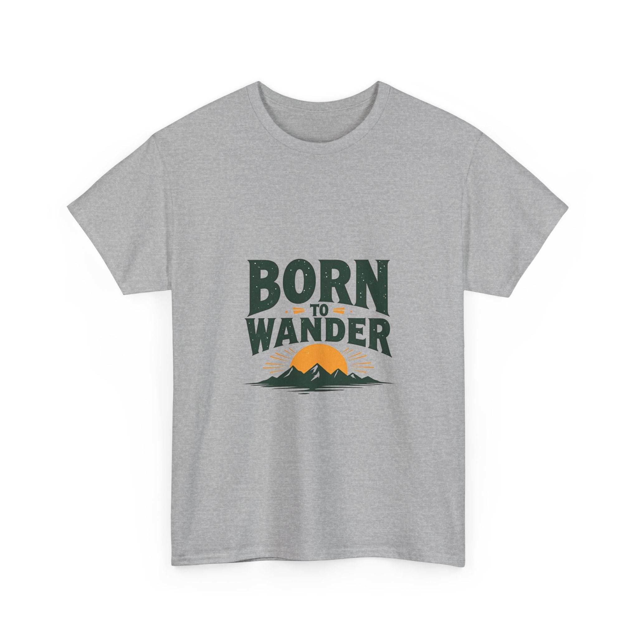 'Born to Wander' Retro Outdoor T-Shirt
