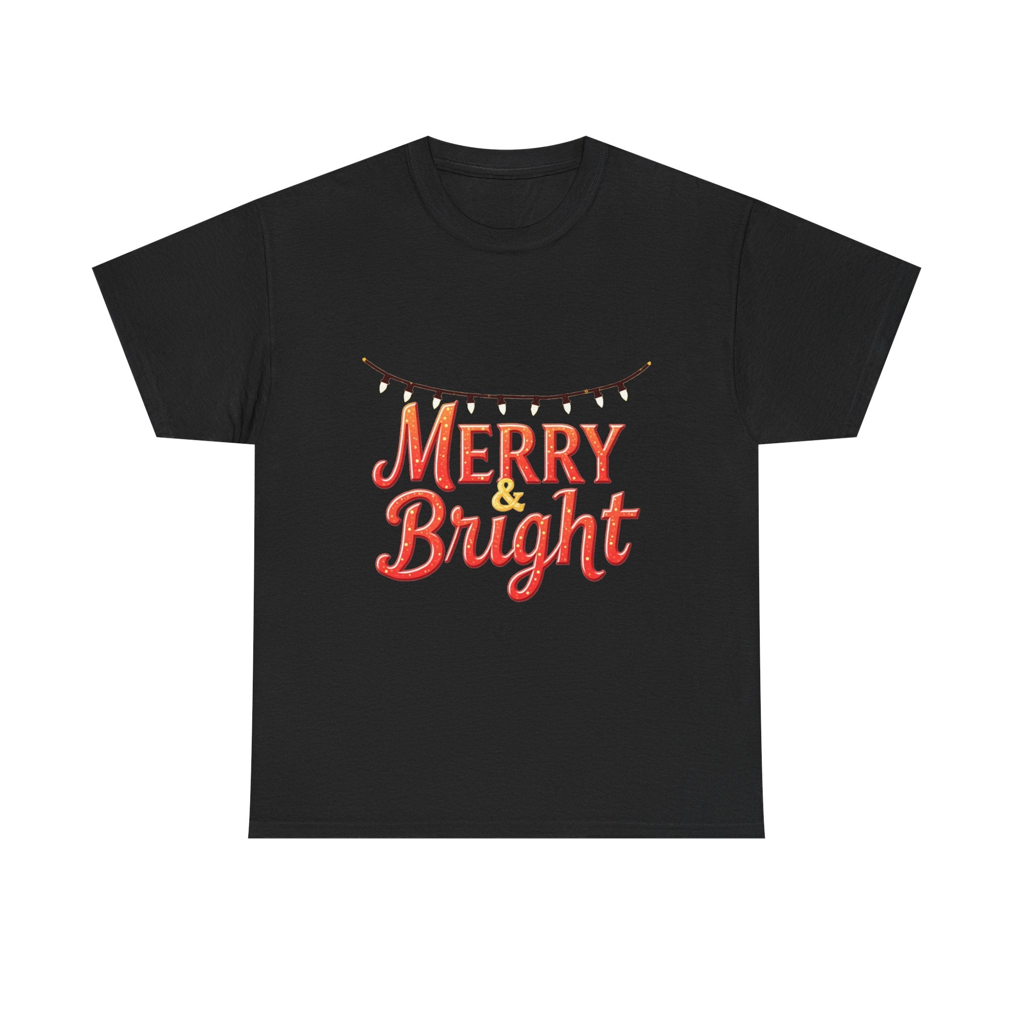 'Merry & Bright' Christmas T-Shirt