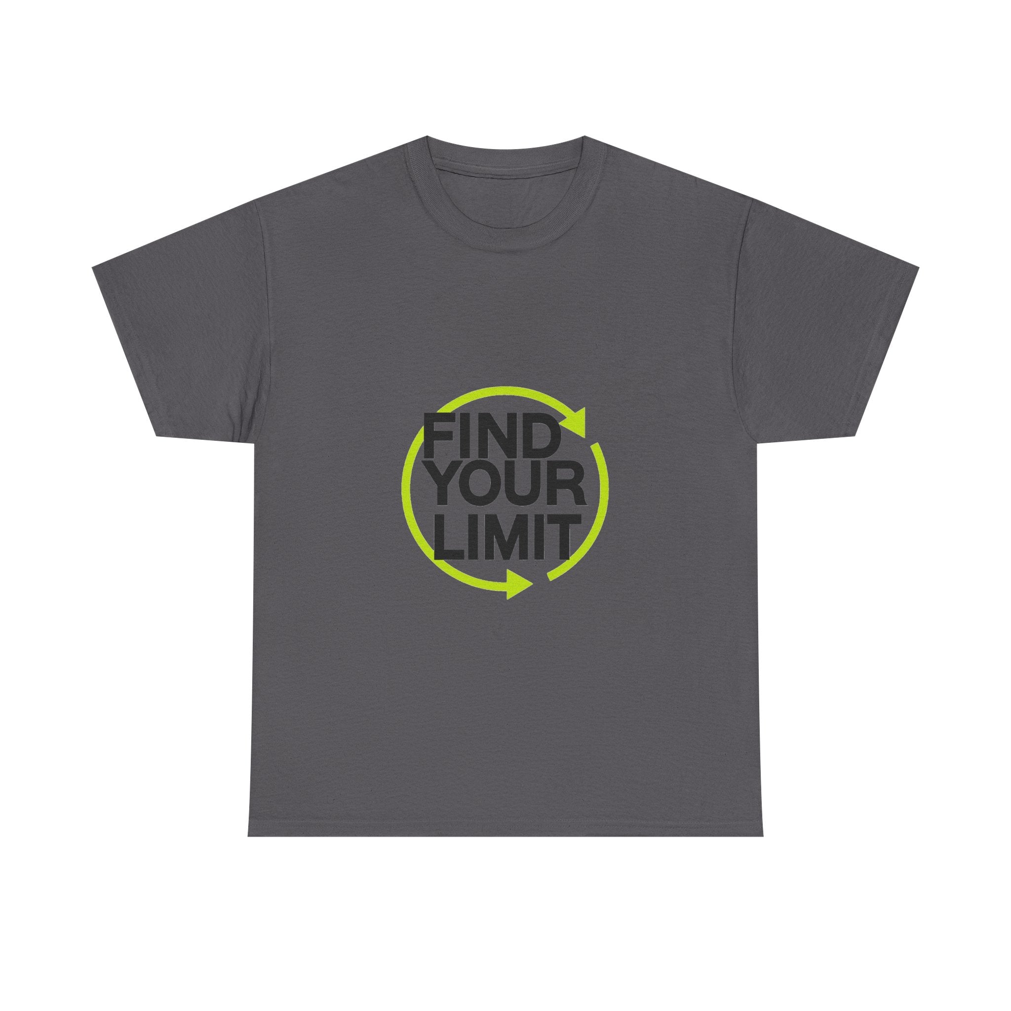 Find Your Limit Graphic Fitness T‑Shirt