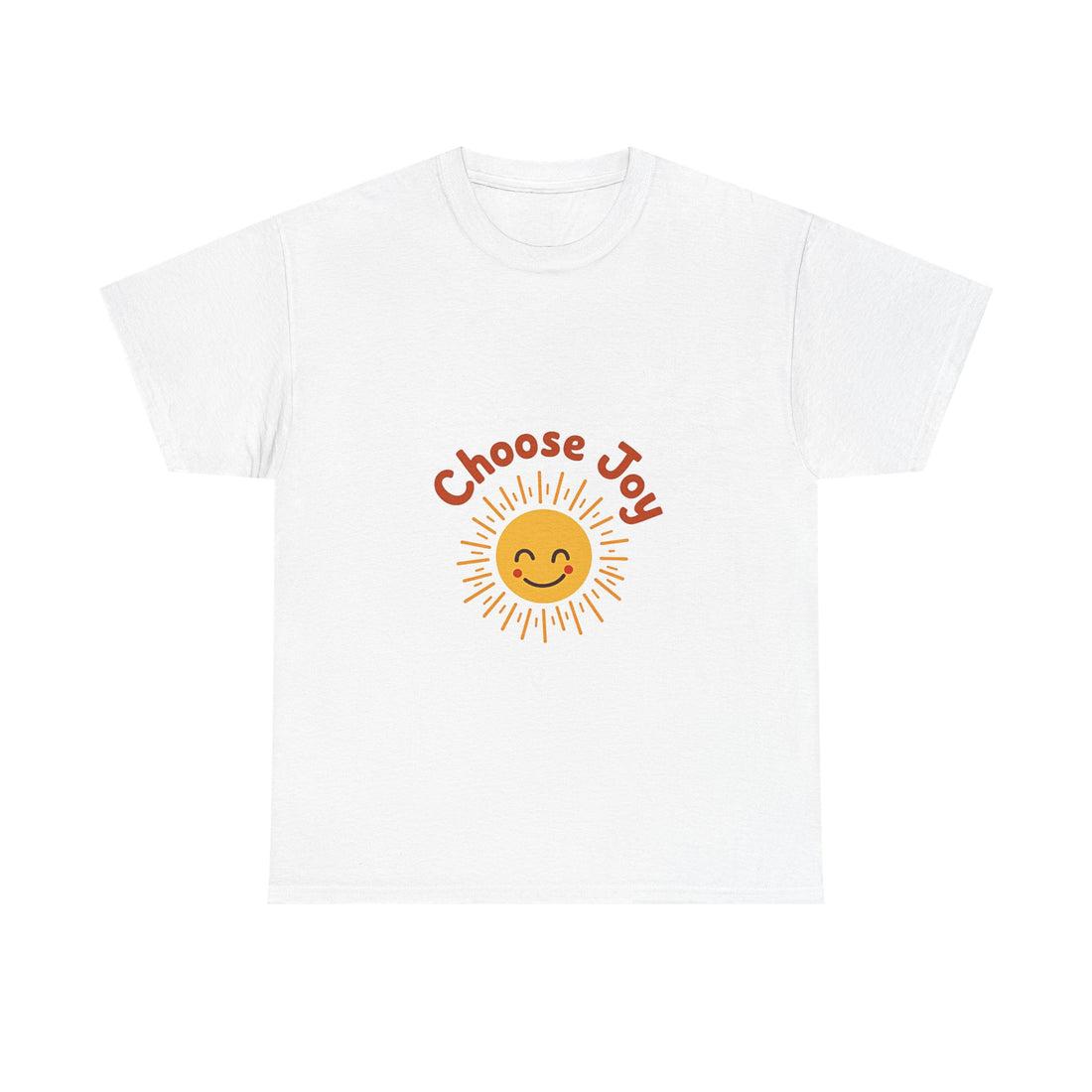 'Choose Joy' Sun Smiling'  Cute T‑Shirt
