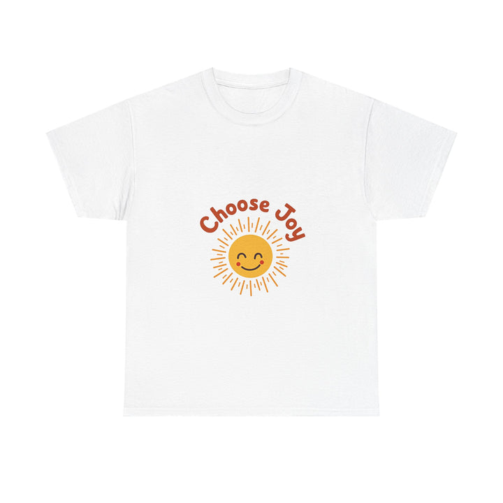'Choose Joy' Sun Smiling'  Cute T‑Shirt