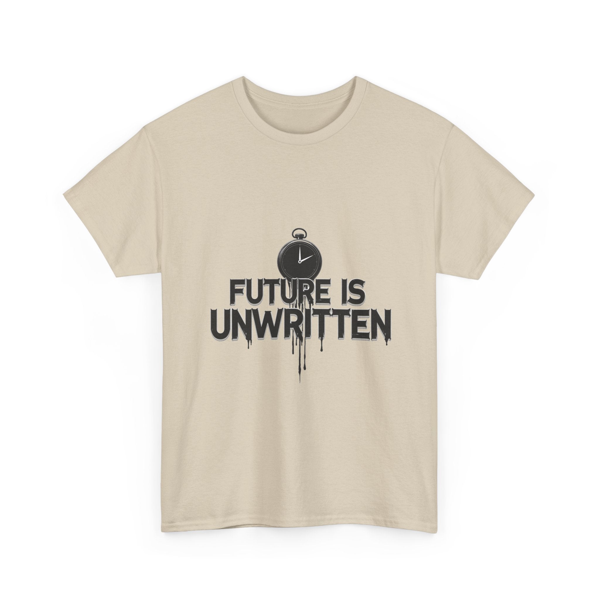 Future Is Unwritten Vintage Pocket Watch Graphic T-Shirt