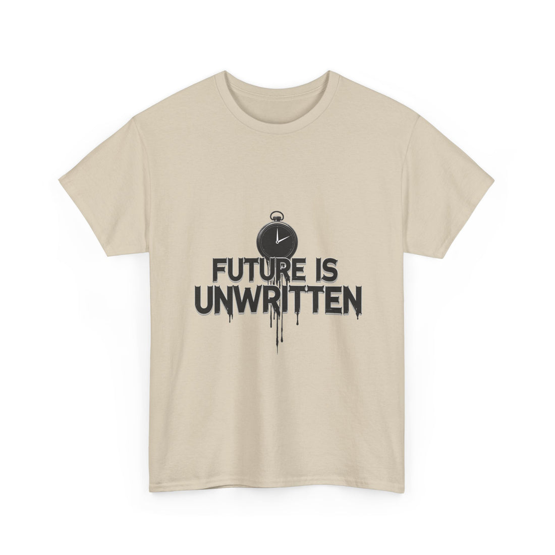 Future Is Unwritten Vintage Pocket Watch Graphic T-Shirt