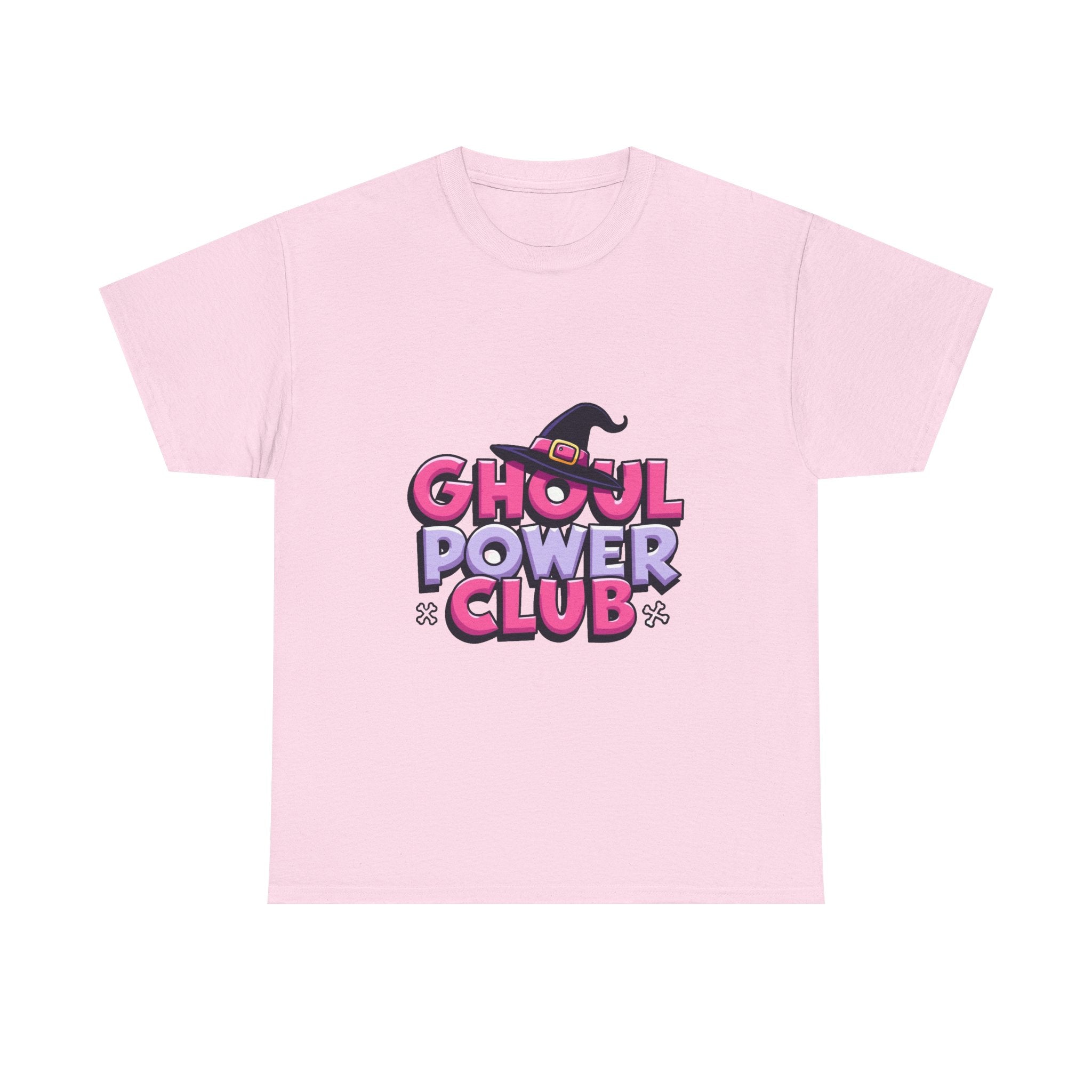 'Ghoul Power Club' Halloween Witch Hat Graphic T-Shirt