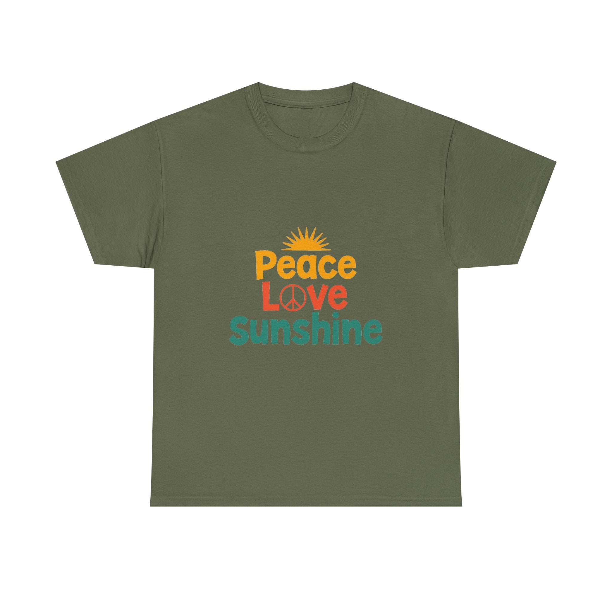 'Peace Love Sunshine' T‑Shirt