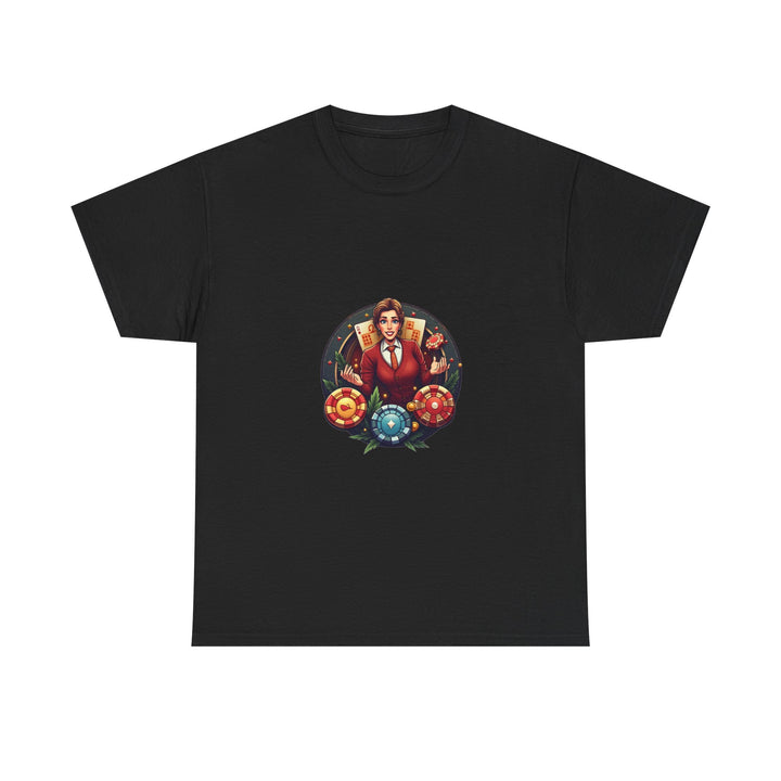 Tarot Magician' Mystical Card Reader Graphic T-Shirt