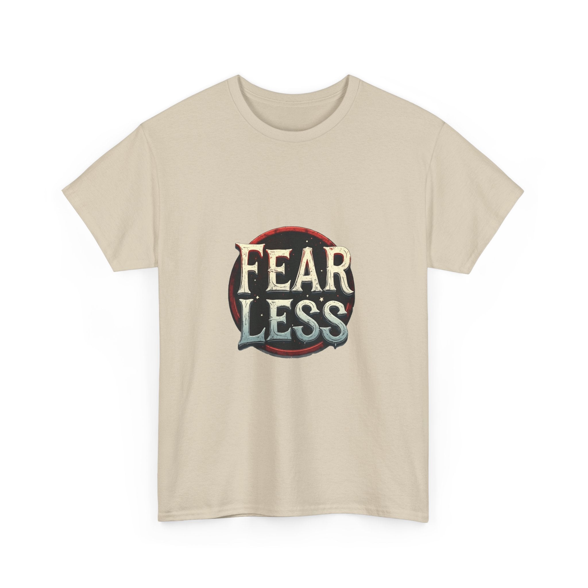'Fearless Vintage' Graphic Retro Courage Inspirational T-Shirt