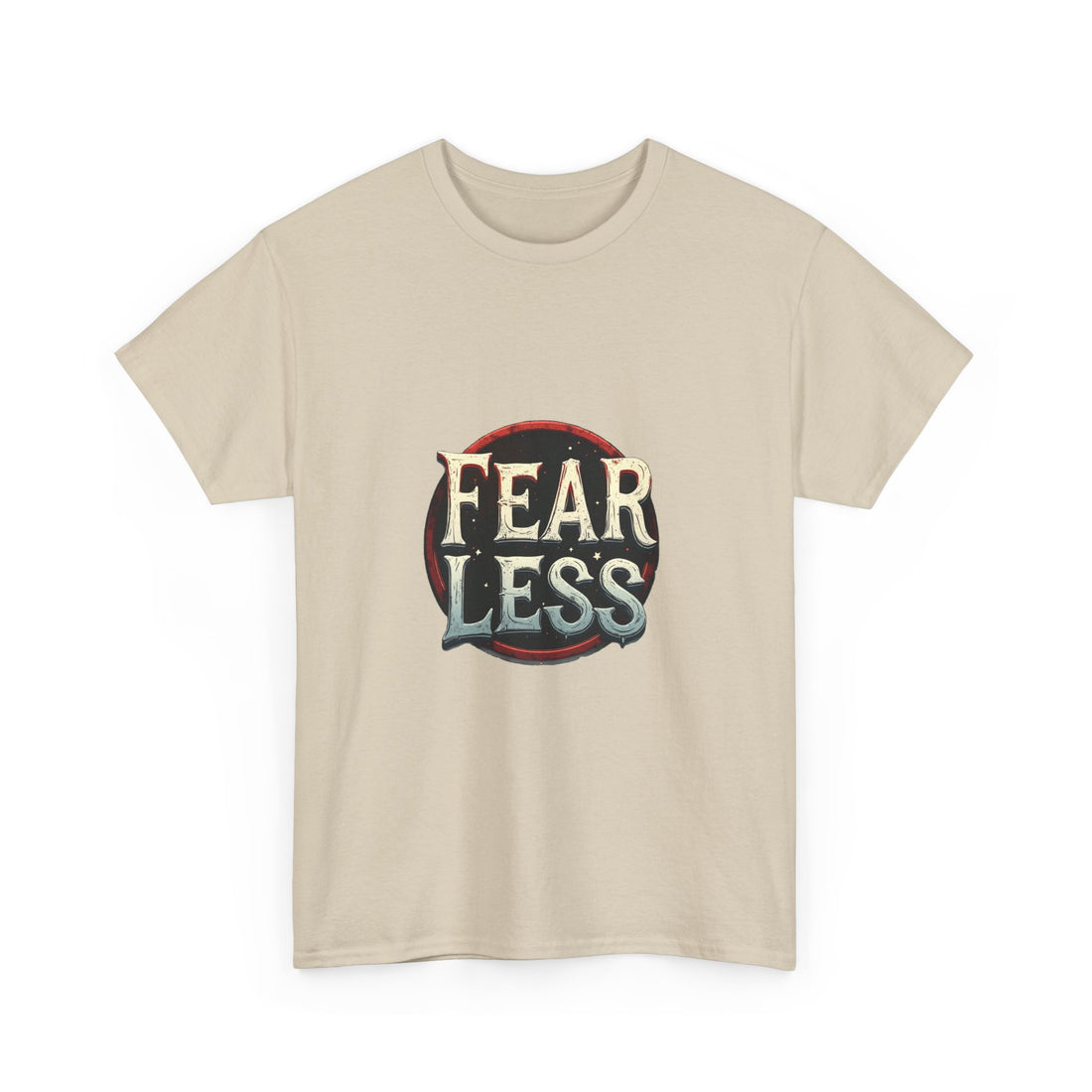 'Fearless Vintage' Graphic Retro Courage Inspirational T-Shirt