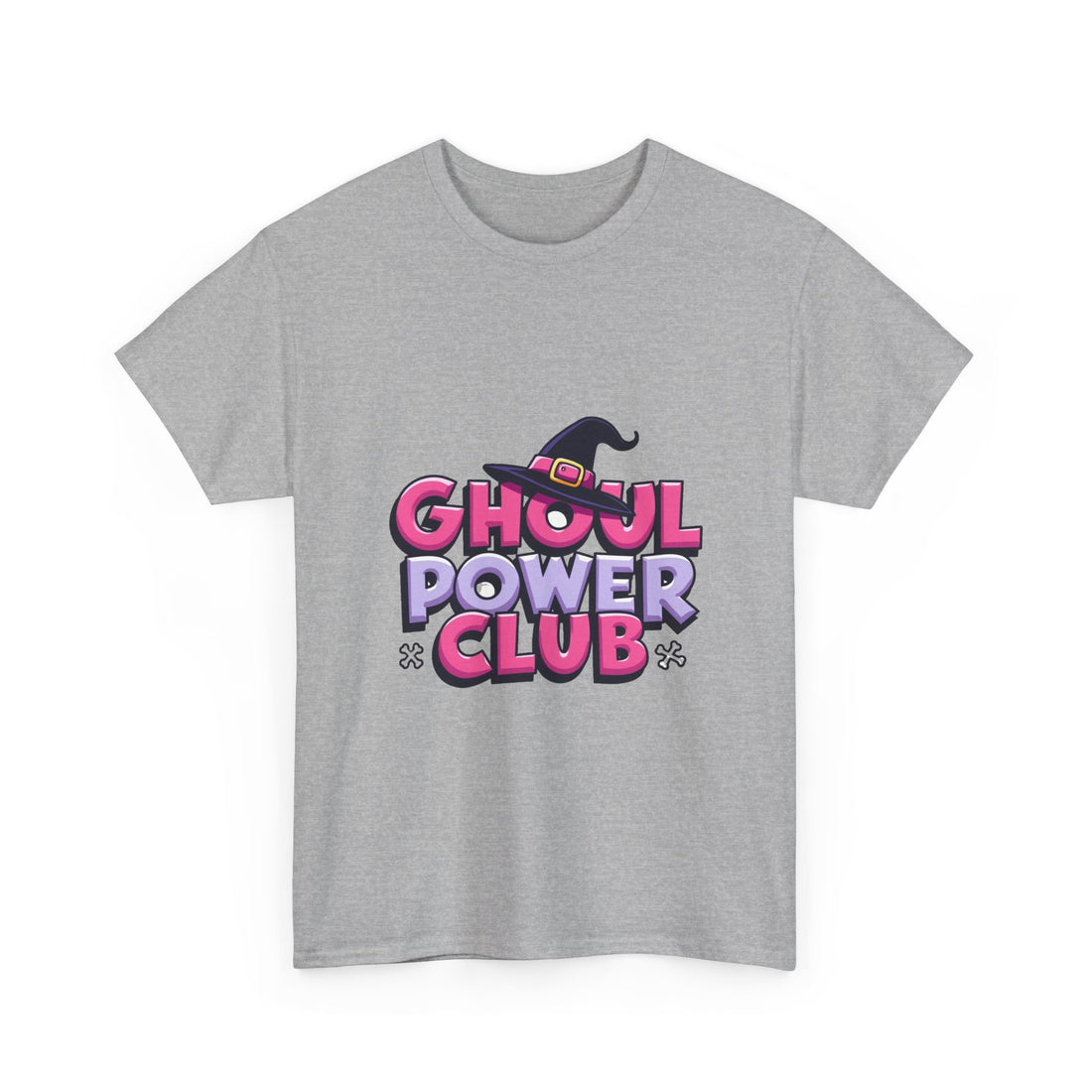 'Ghoul Power Club' Halloween Witch Hat Graphic T-Shirt