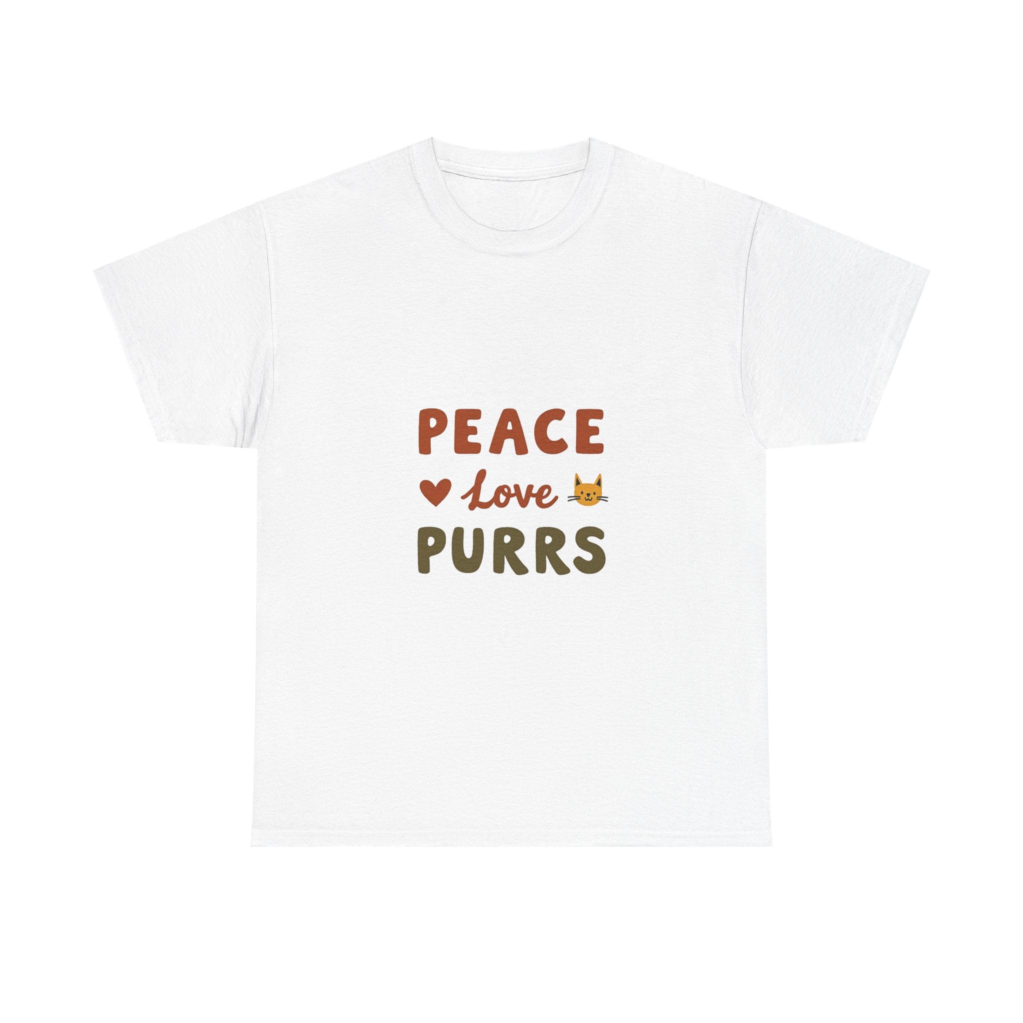 Peace, Love & Purrs T-Shirt