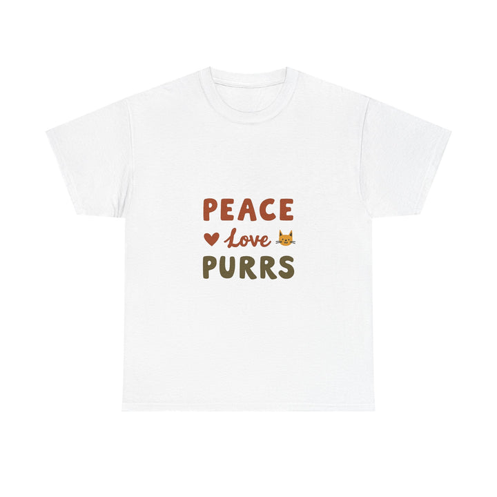 Peace, Love & Purrs T-Shirt