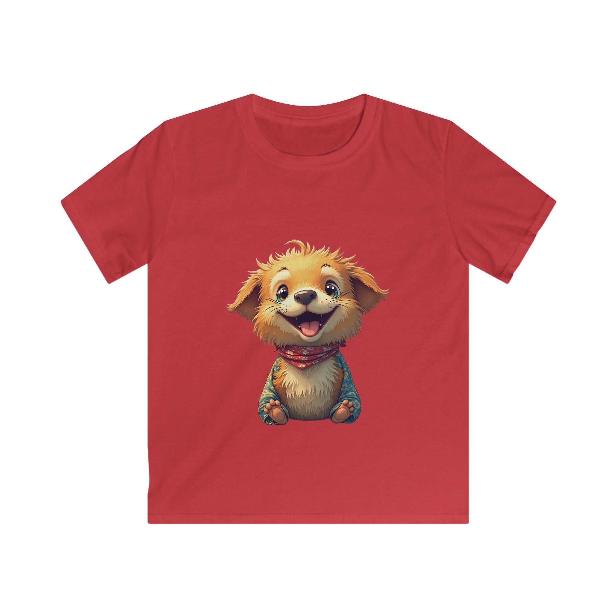 Cute Smiling Puppy Graphic Shirt for Children