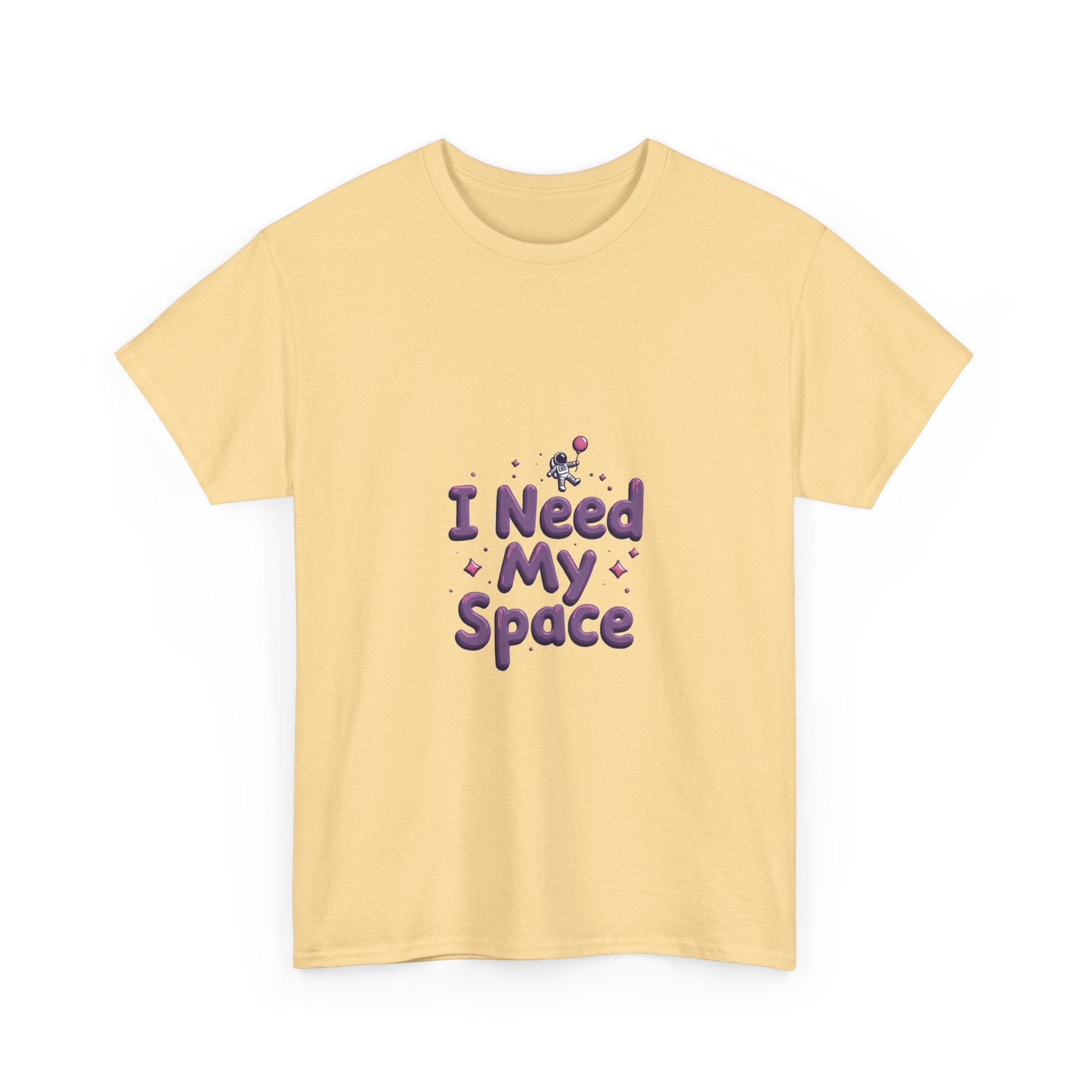 'I Need My Space' Cute Retro Space Graphic T-Shirt