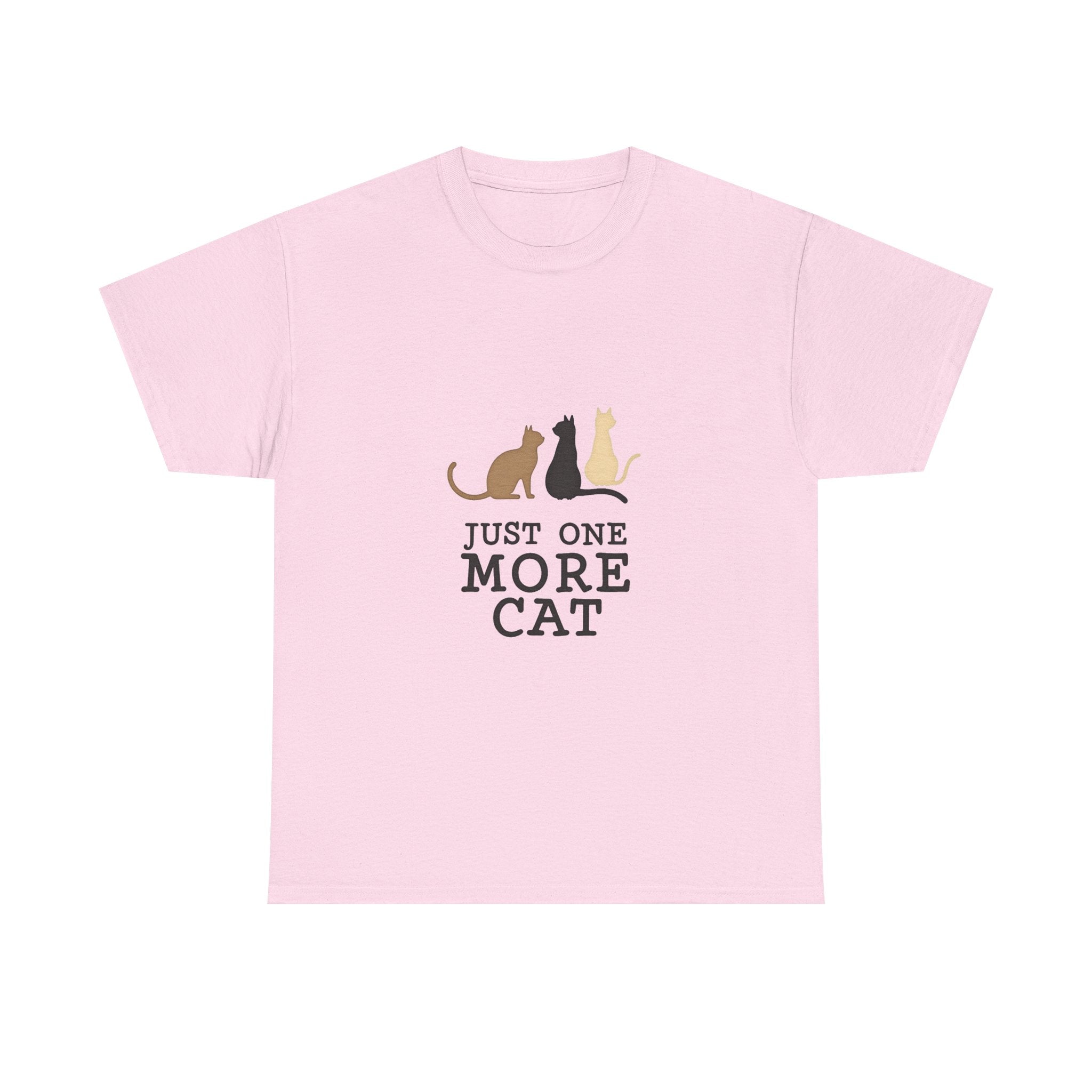 'Just One More Cat' Cute Cat Lover T-Shirt