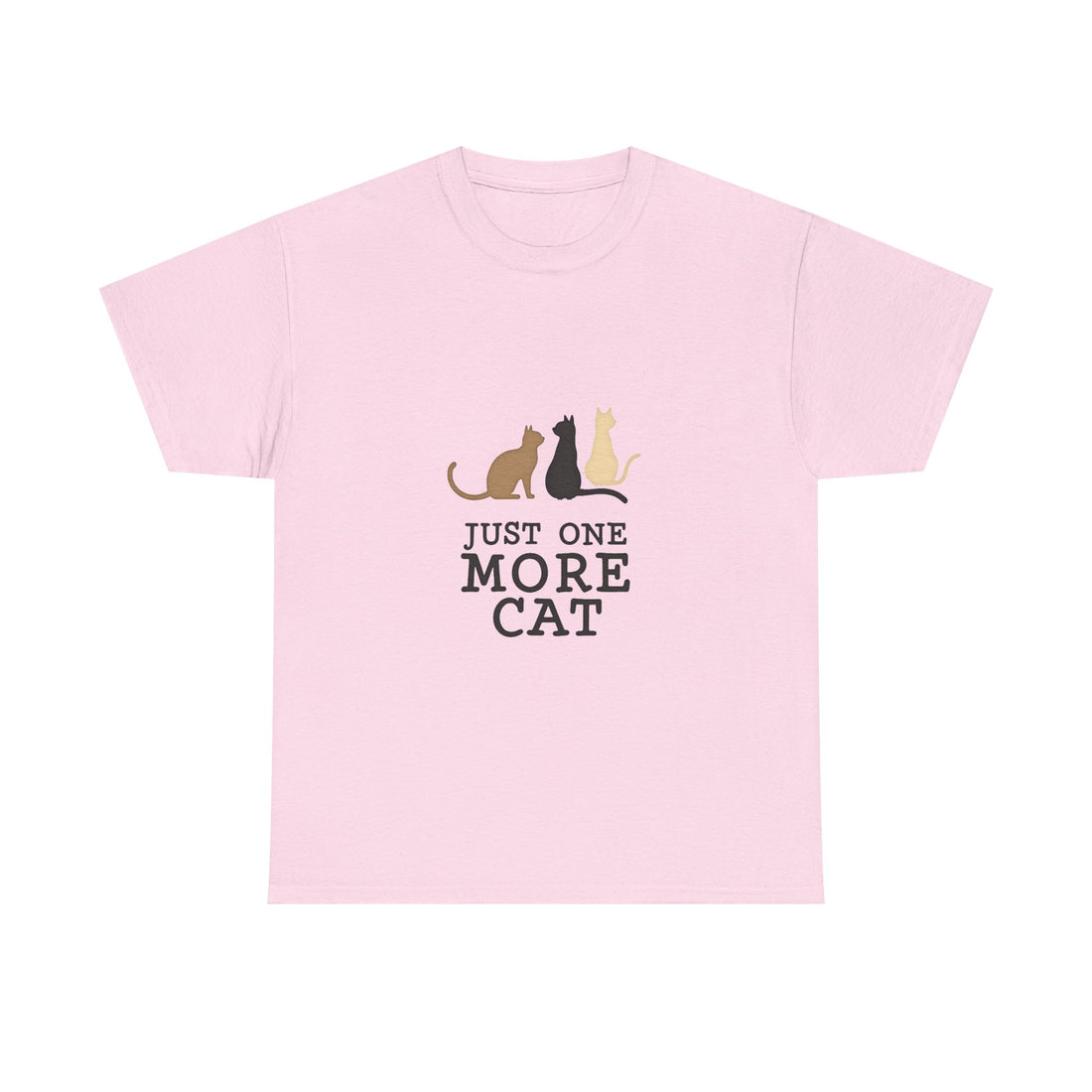 'Just One More Cat' Cute Cat Lover T-Shirt